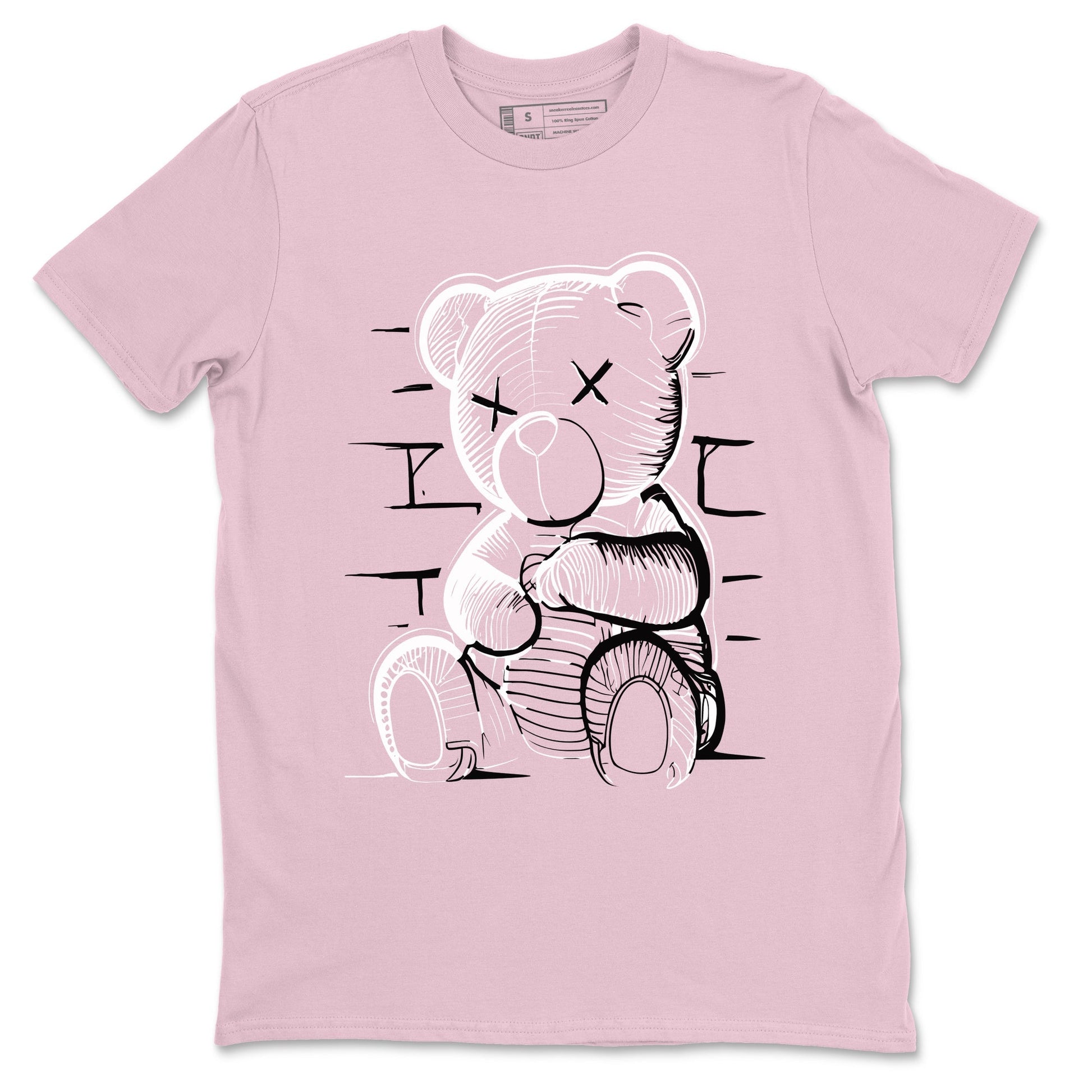 Neon Bear Sneaker Tees - Air Jordan 4 Orchid