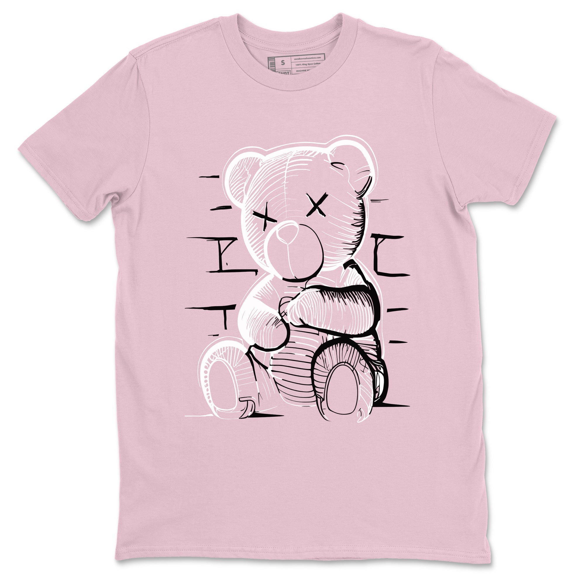 Neon Bear Sneaker Tees - Air Jordan 4 Orchid
