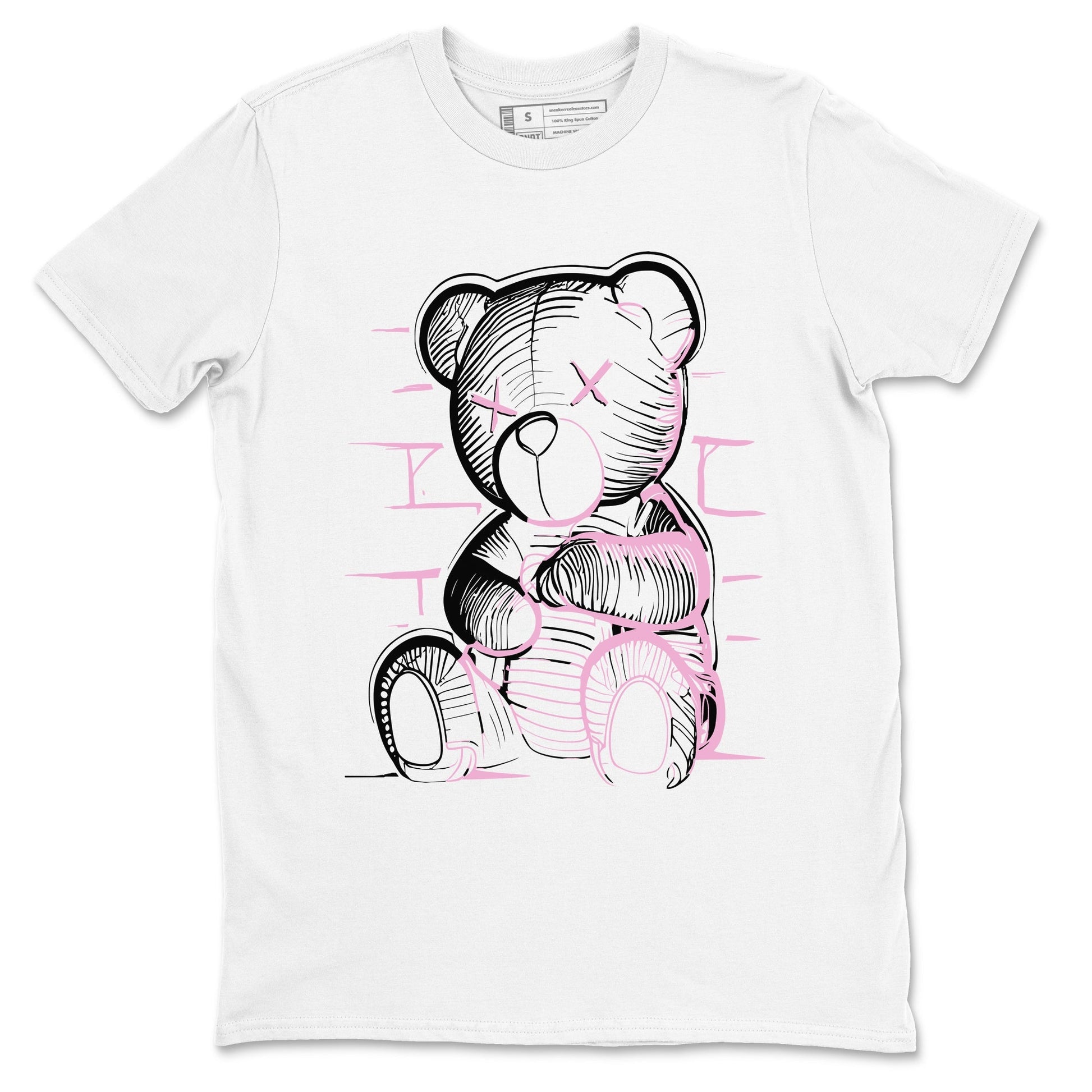 Neon Bear Sneaker Tees - Air Jordan 4 Orchid