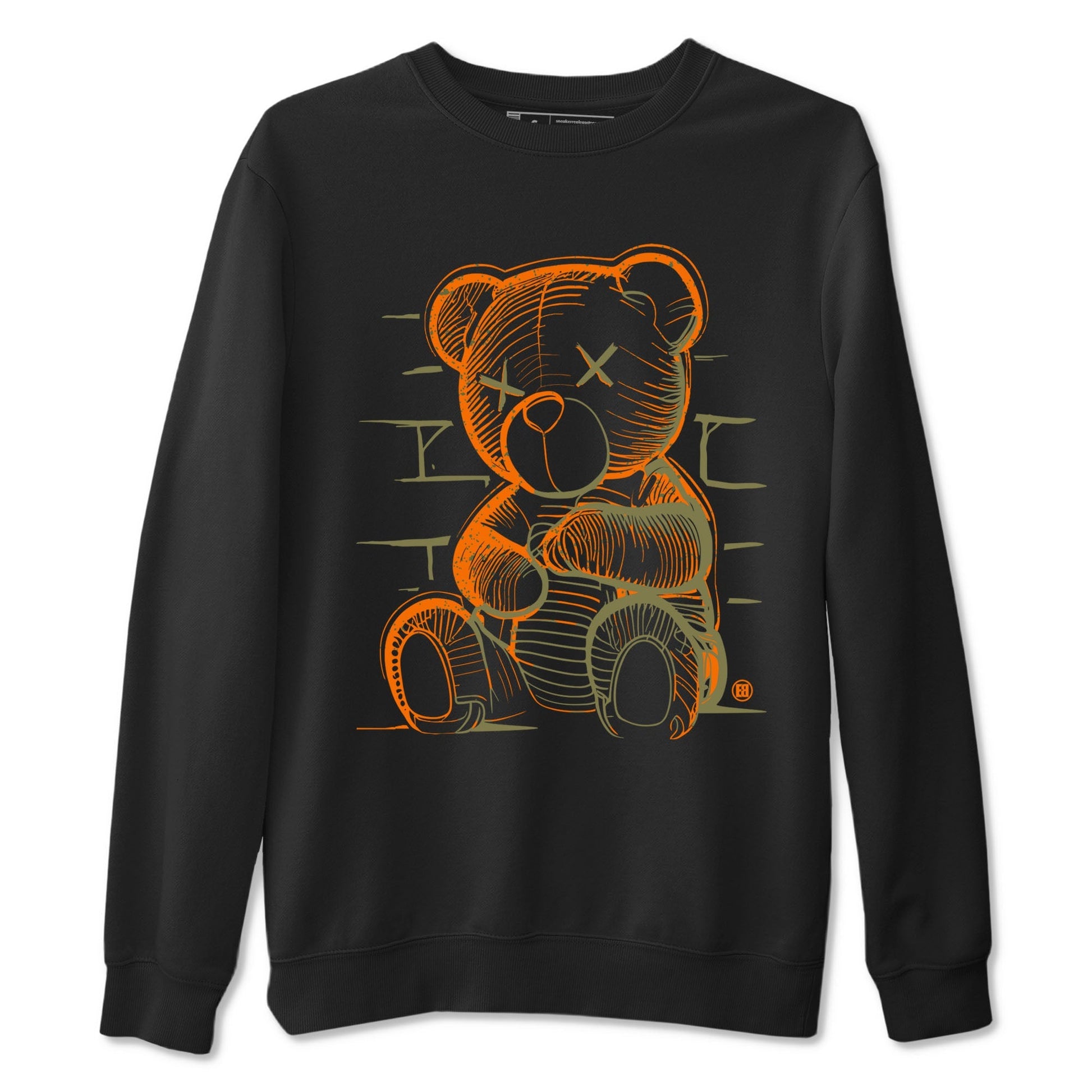 Neon Bear Sneaker Tees - Air Jordan 5 Olive