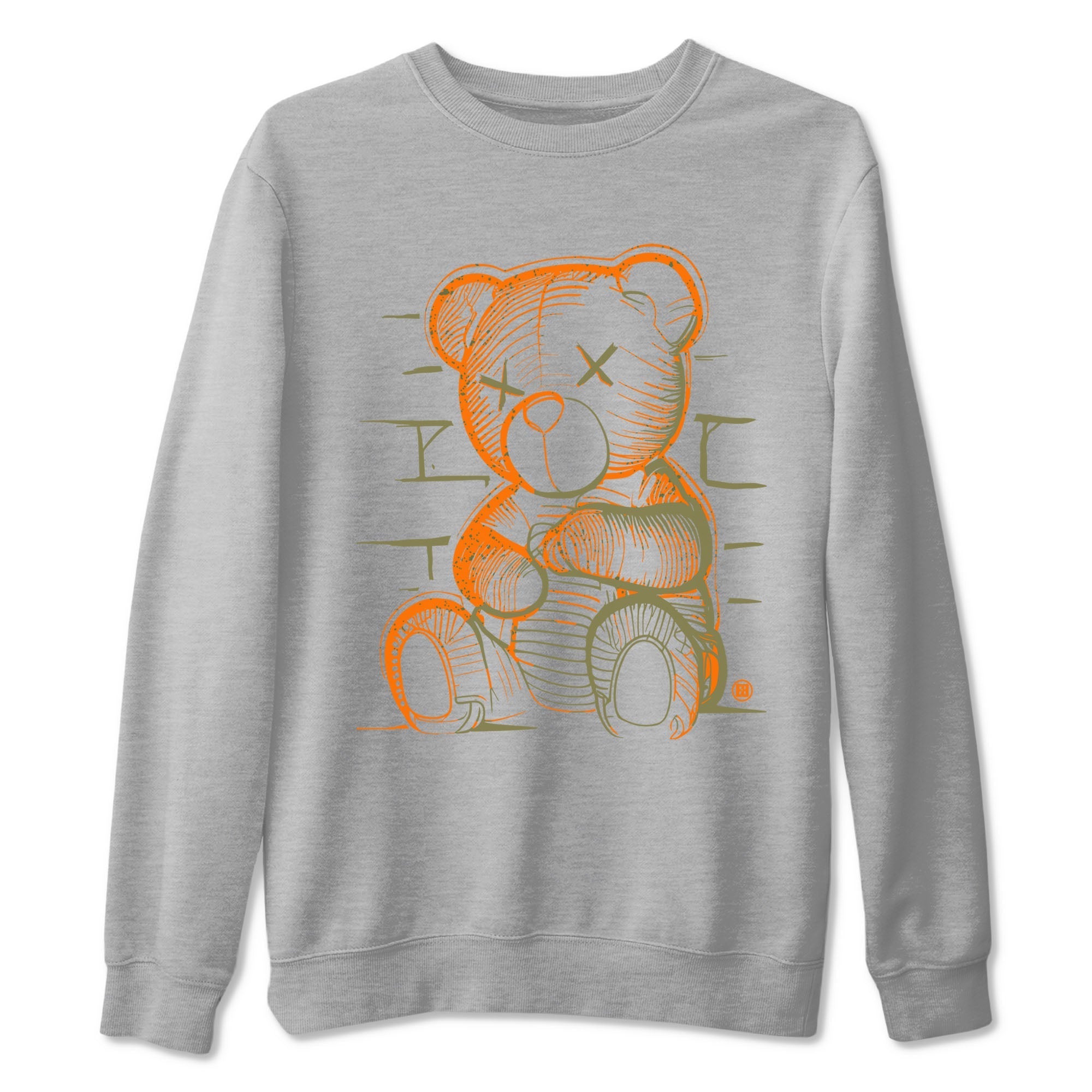 Neon Bear Sneaker Tees - Air Jordan 5 Olive