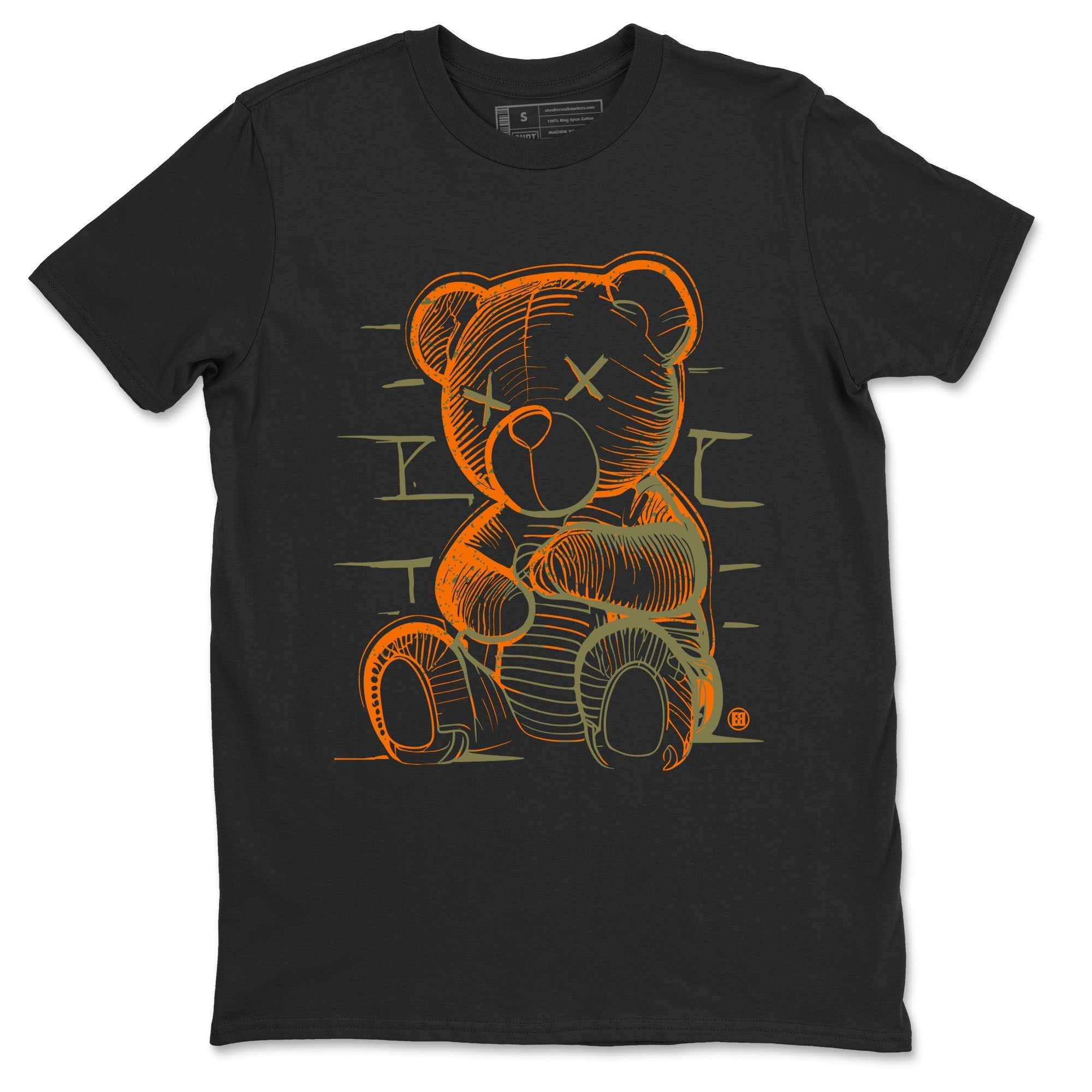 Neon Bear Sneaker Tees - Air Jordan 5 Olive
