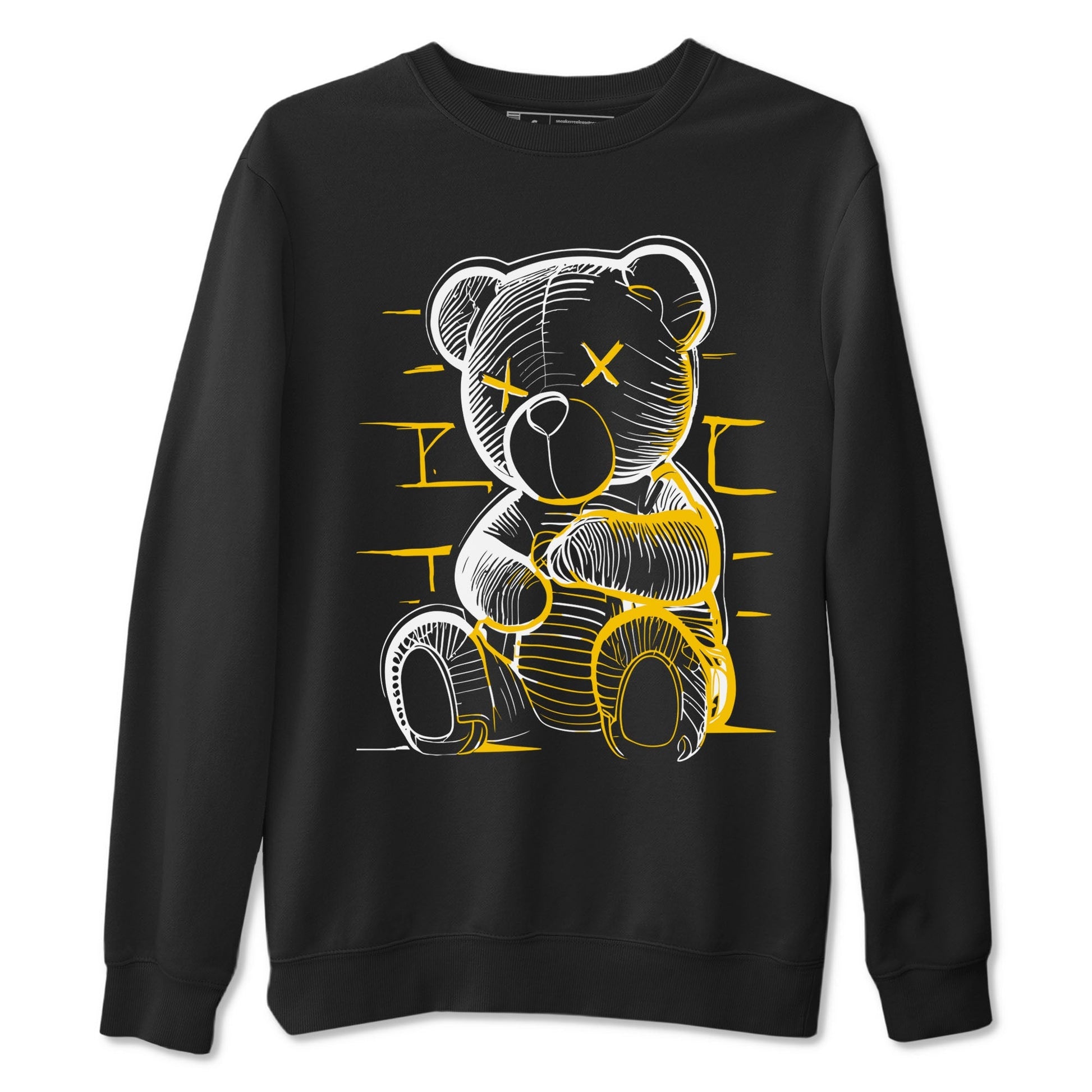 Neon Bear Sneaker Tees - Air Jordan 6 Yellow Ochre