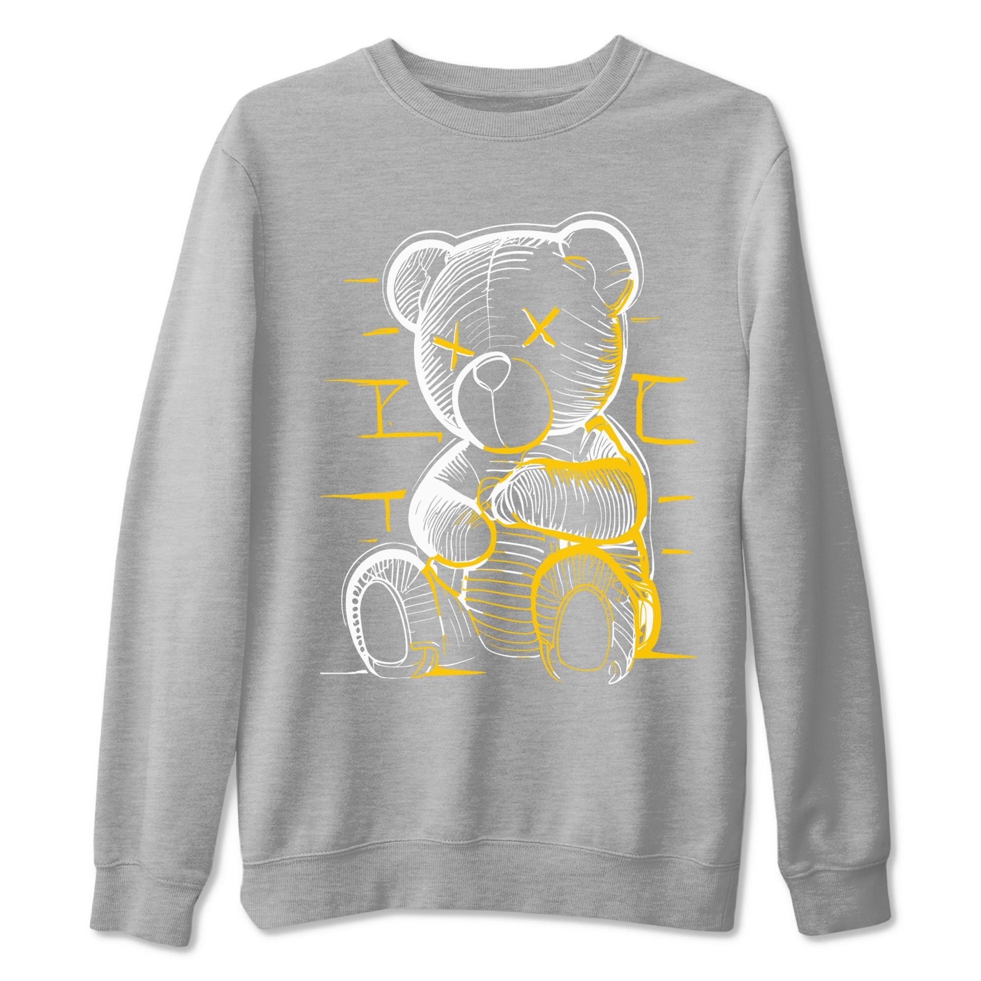Neon Bear Sneaker Tees - Air Jordan 6 Yellow Ochre