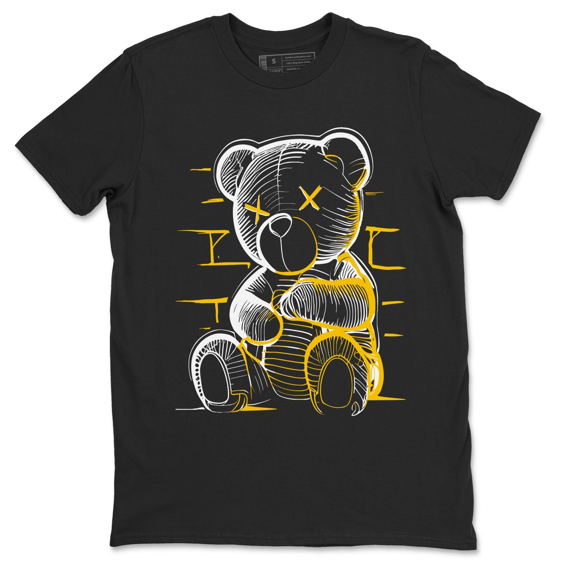 Neon Bear Sneaker Tees - Air Jordan 6 Yellow Ochre