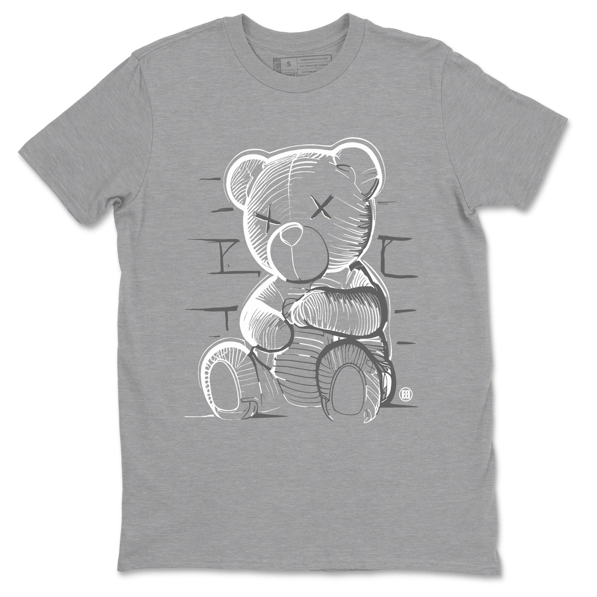 Neon Bear Sneaker Tees - Air Jordan 9 Cool Grey