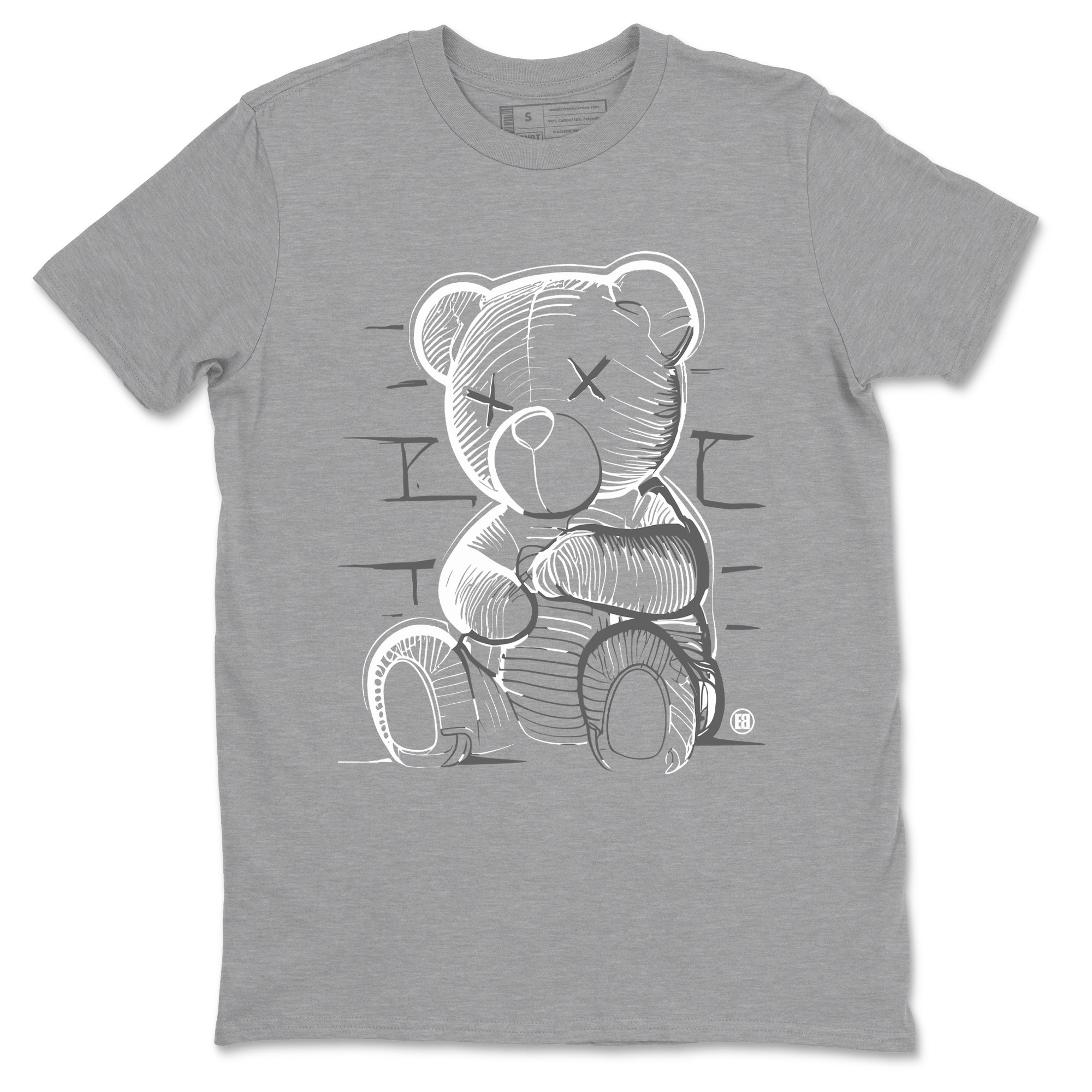 Neon Bear Sneaker Tees - Air Jordan 9 Cool Grey