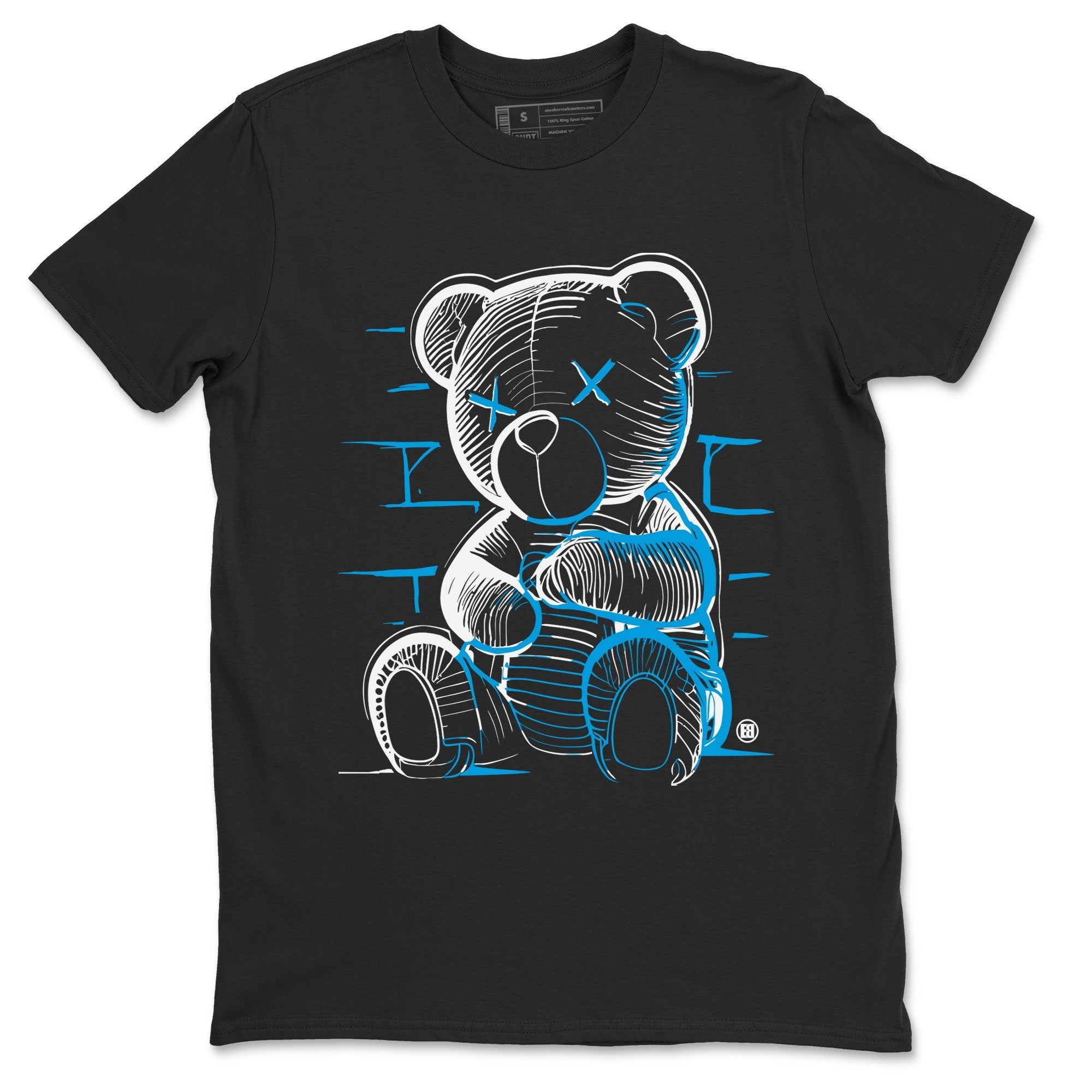 Neon Bear Sneaker Tees - Air Jordan 9 Powder Blue