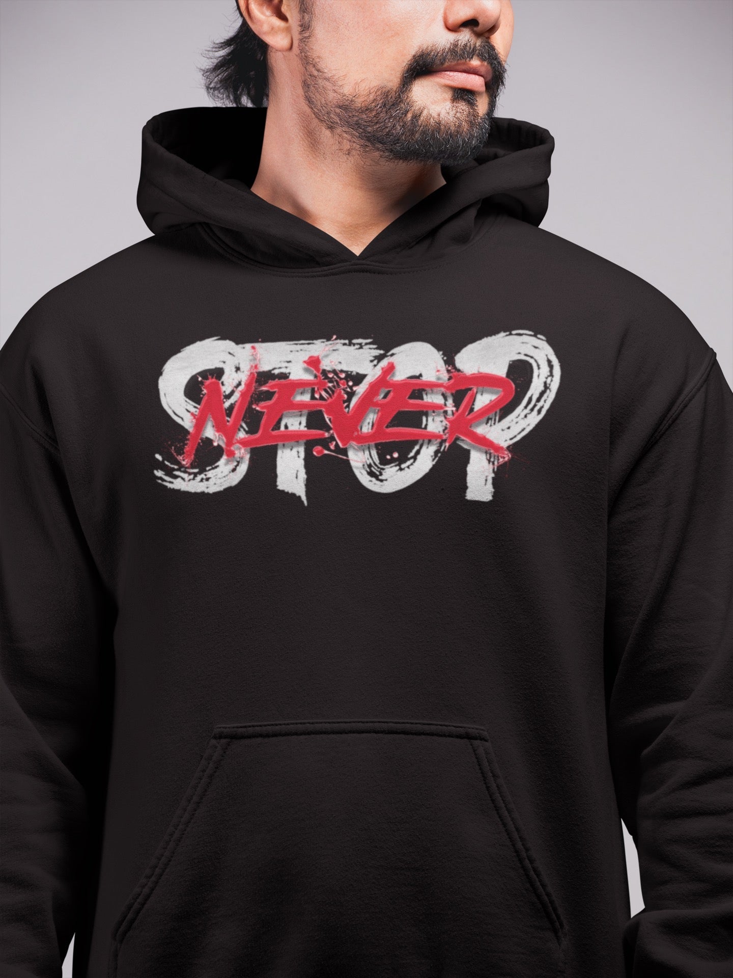 Never Stop Unisex Tops - Yeezy 700 Hi-Res Red