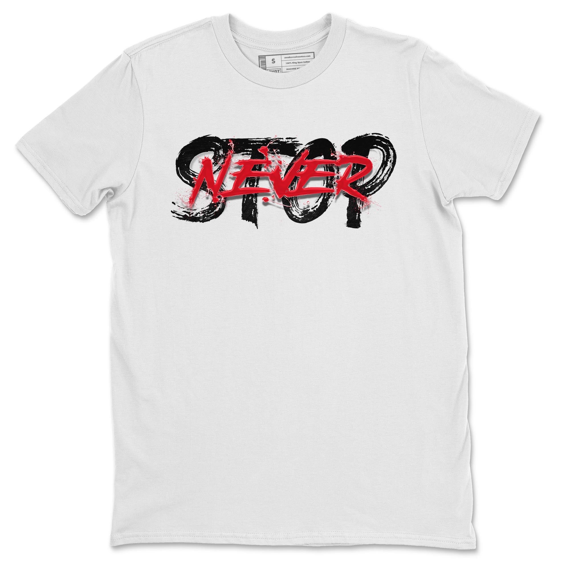 Never Stop Unisex Tops - Yeezy 700 Hi-Res Red