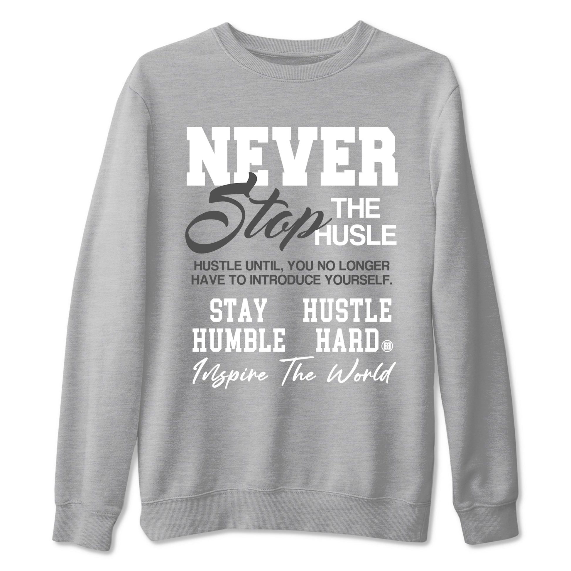 Never Stop The Hustle Sneaker Tees - Air Jordan 9 Cool Grey