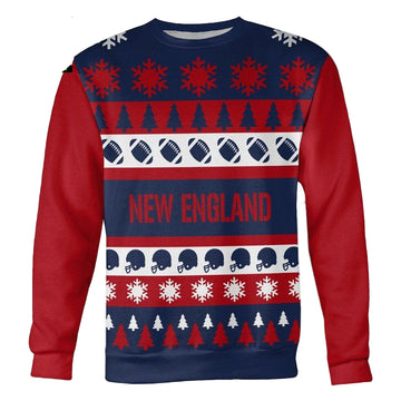 New England Football Ugly Christmas Sweater ? Usalast