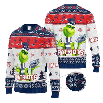New England Patriots Grinch Christmas Sweater ? Usalast