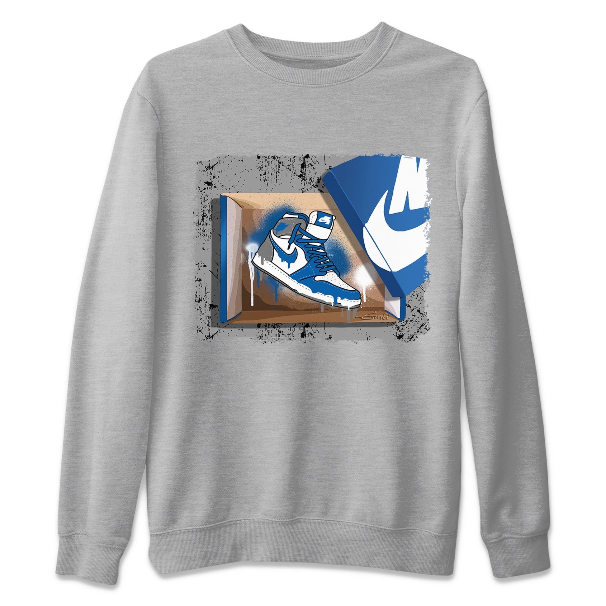 New Kicks Unisex Tops - Air Jordan 1 True Blue