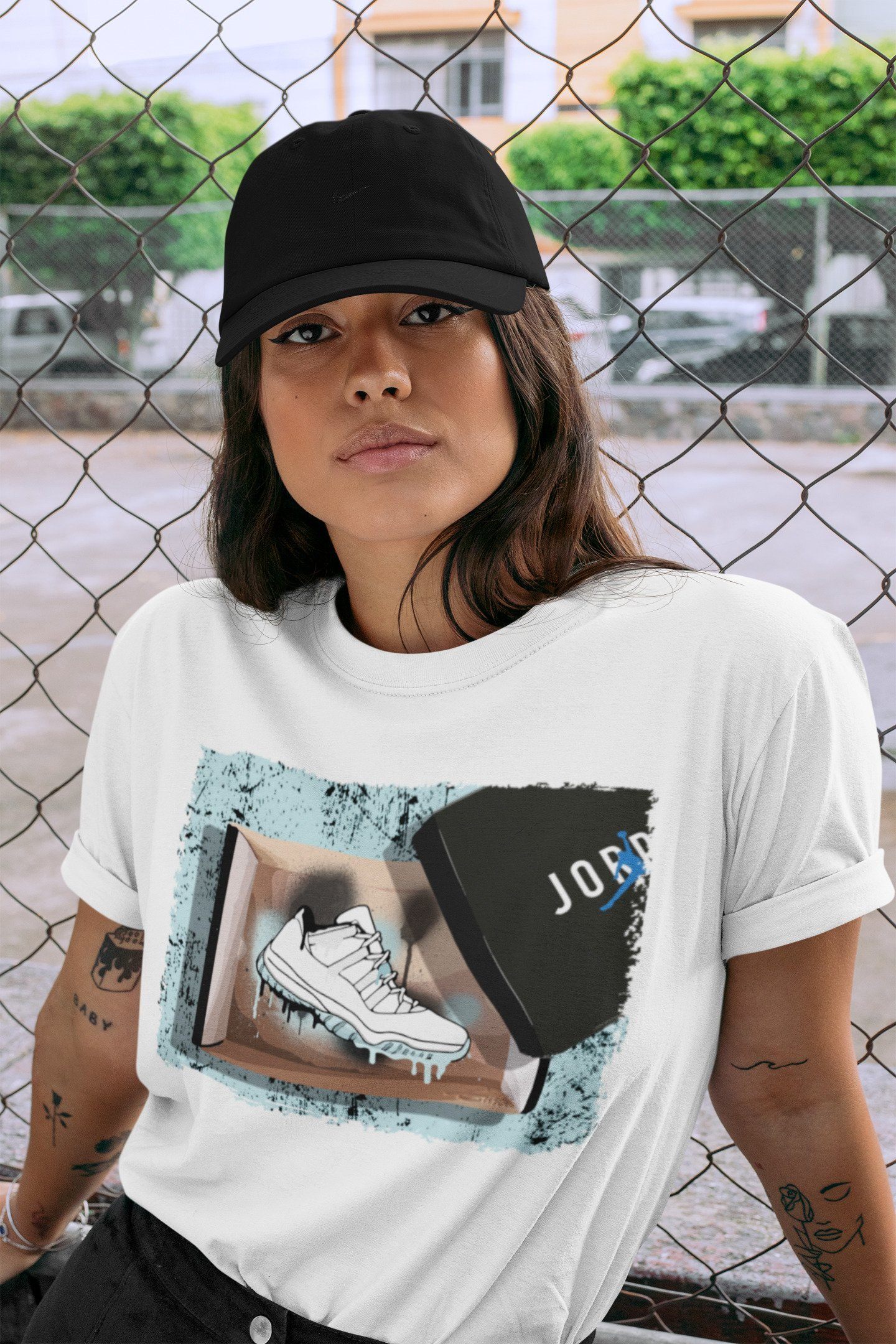New Kicks Unisex Tops - Air Jordan 11 Legend Blue