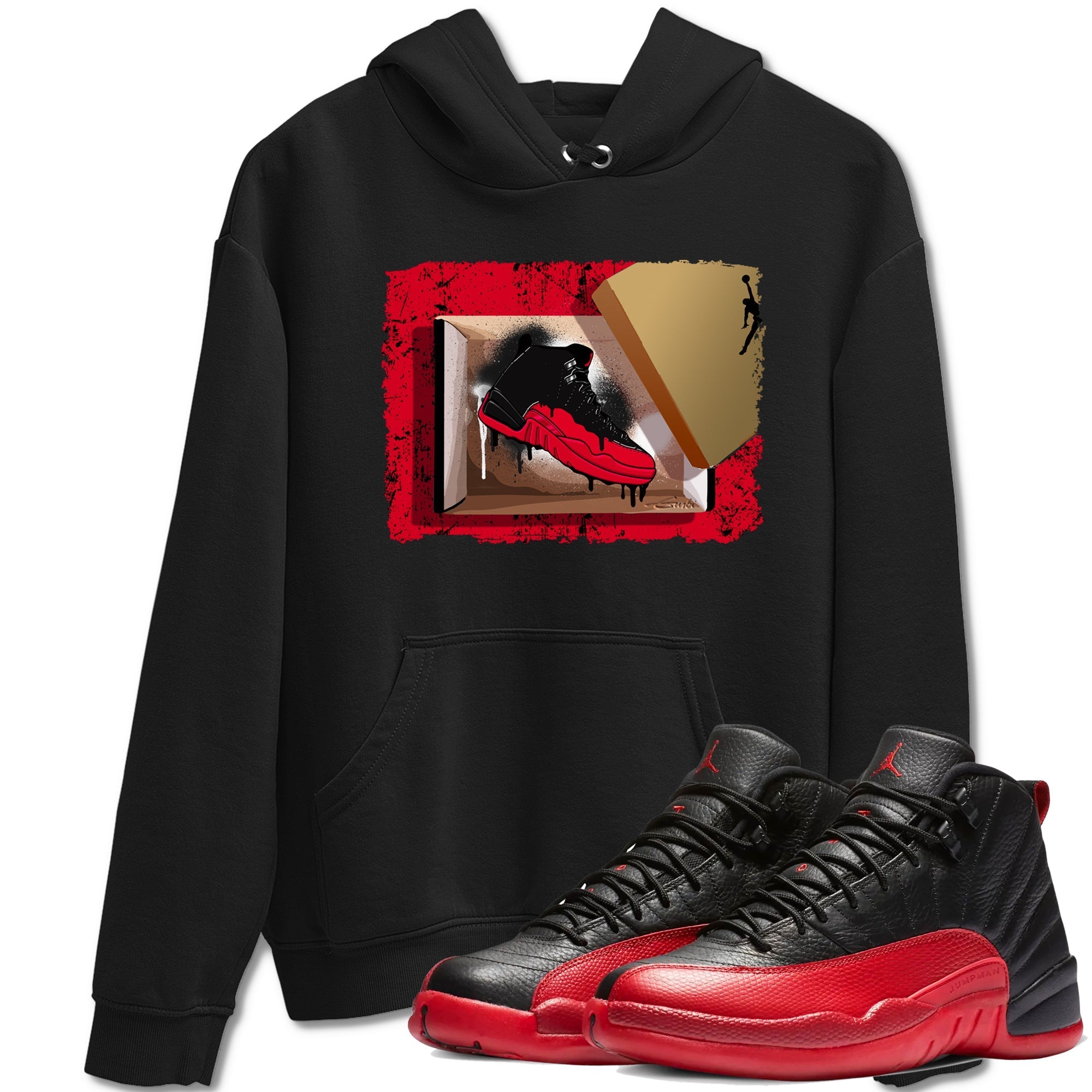 New Kicks Sneaker Tees - Air Jordan 12 Flu Game