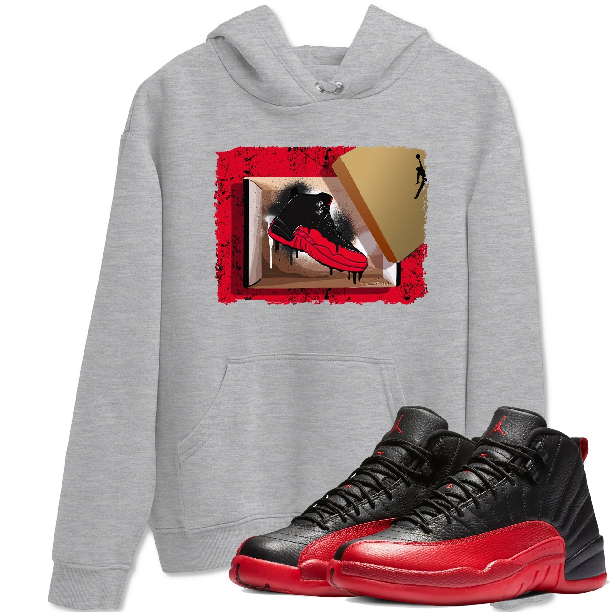New Kicks Sneaker Tees - Air Jordan 12 Flu Game