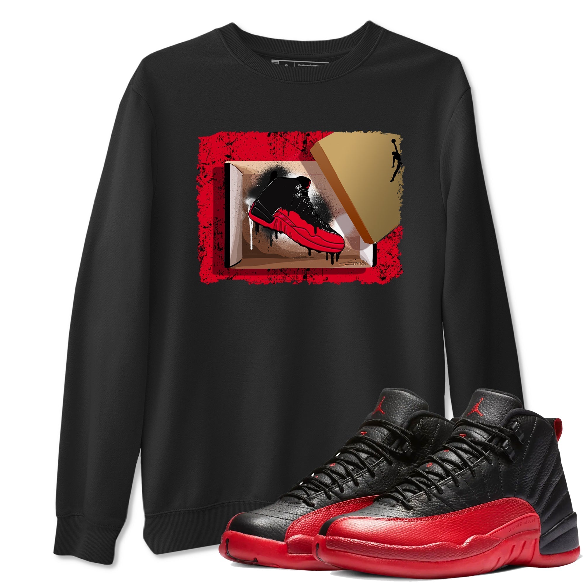 New Kicks Sneaker Tees - Air Jordan 12 Flu Game