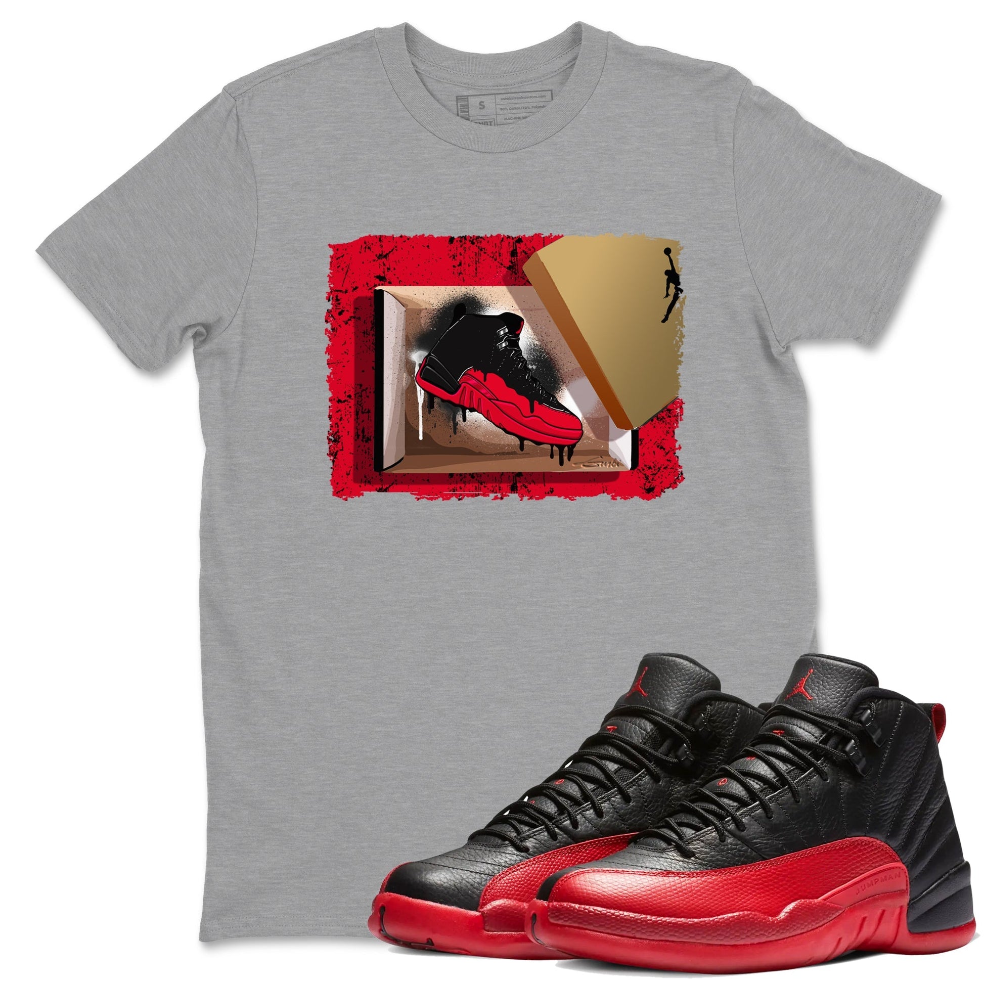 New Kicks Sneaker Tees - Air Jordan 12 Flu Game