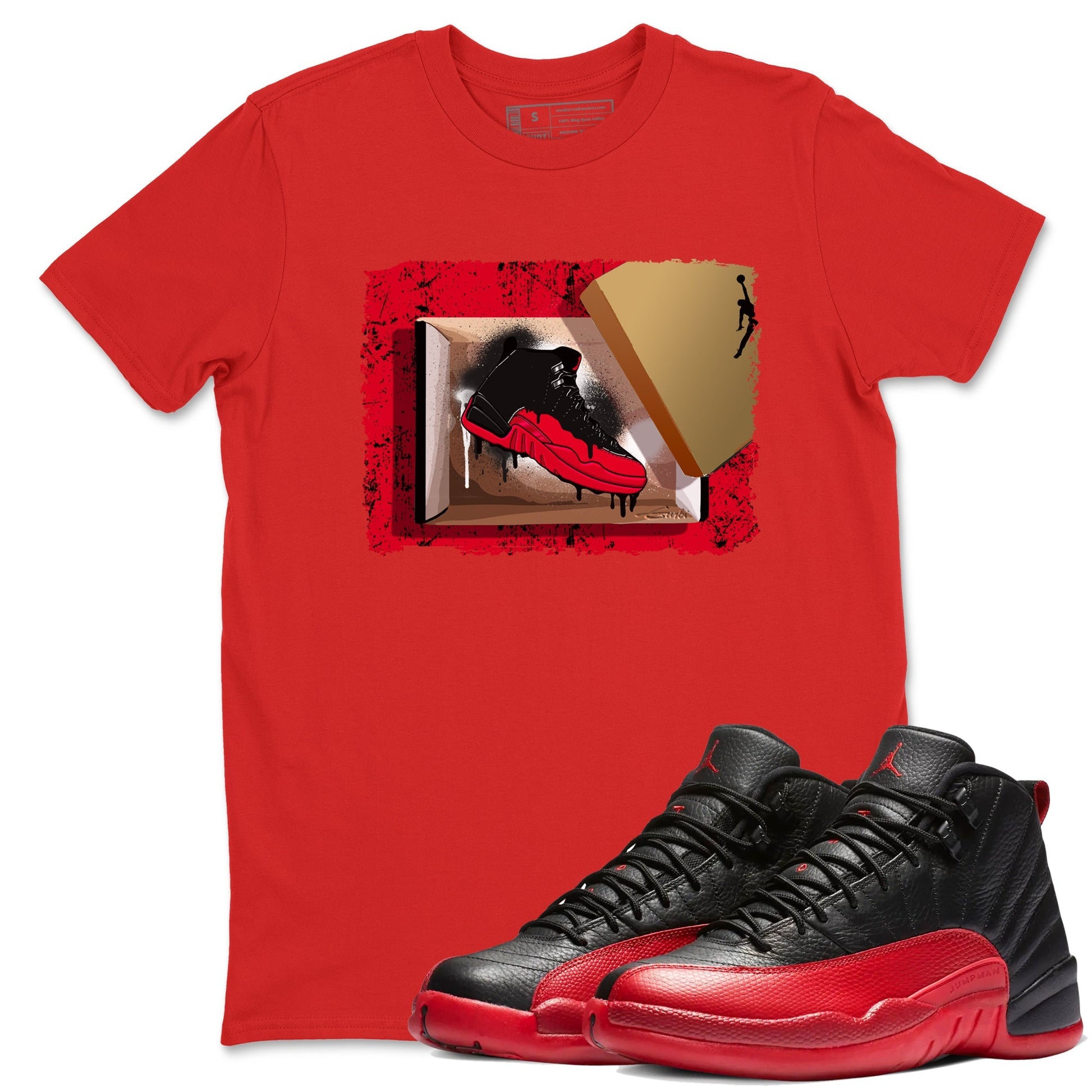 New Kicks Sneaker Tees - Air Jordan 12 Flu Game