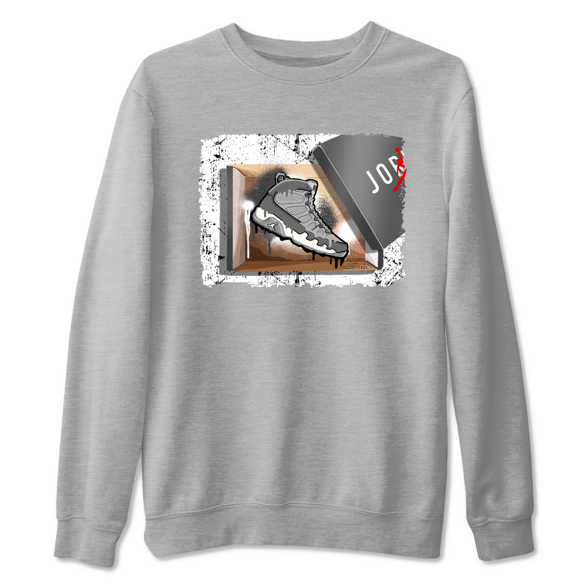 New Kicks Sneaker Tees - Air Jordan 9 Cool Grey