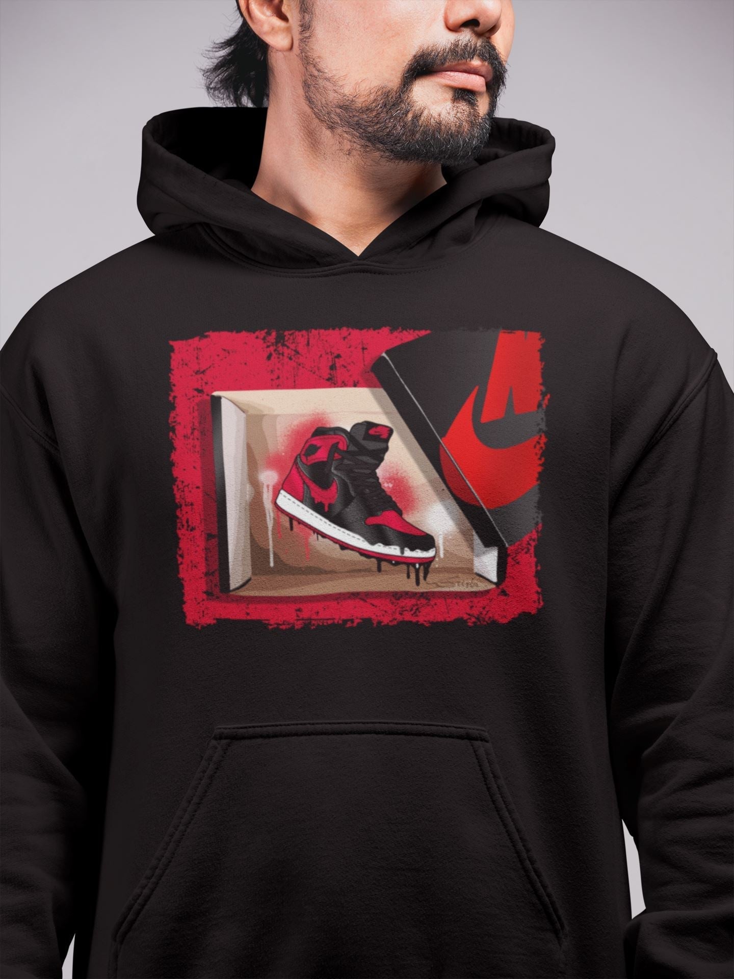 New Kicks Unisex Tops - Air Jordan 1 Bred Patent