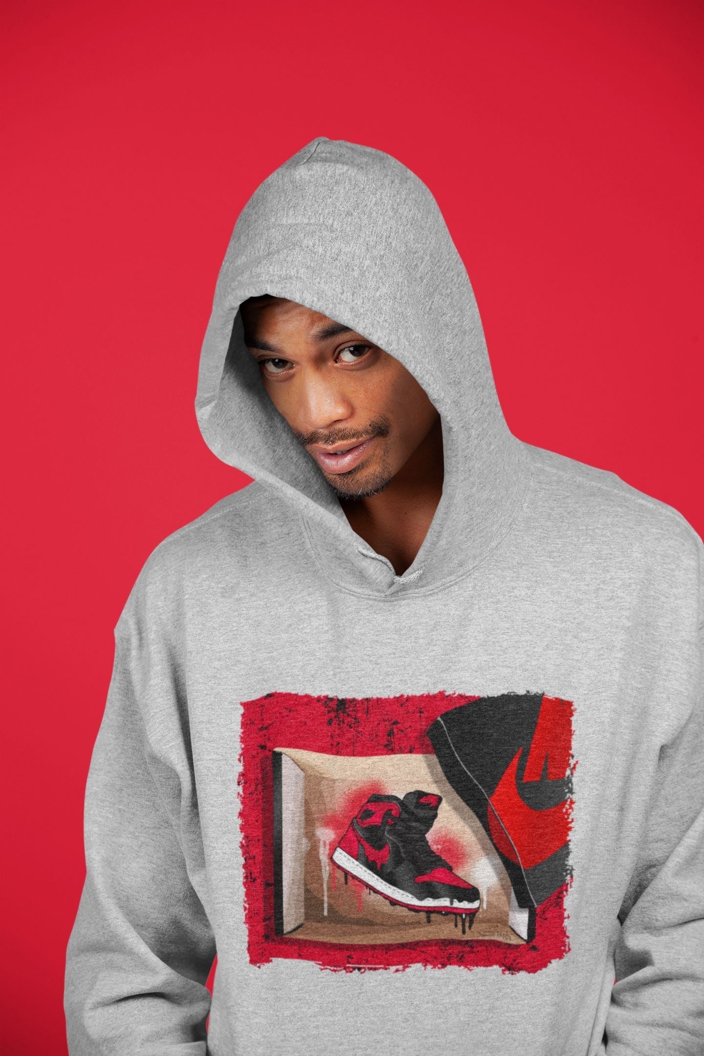 New Kicks Unisex Tops - Air Jordan 1 Bred Patent