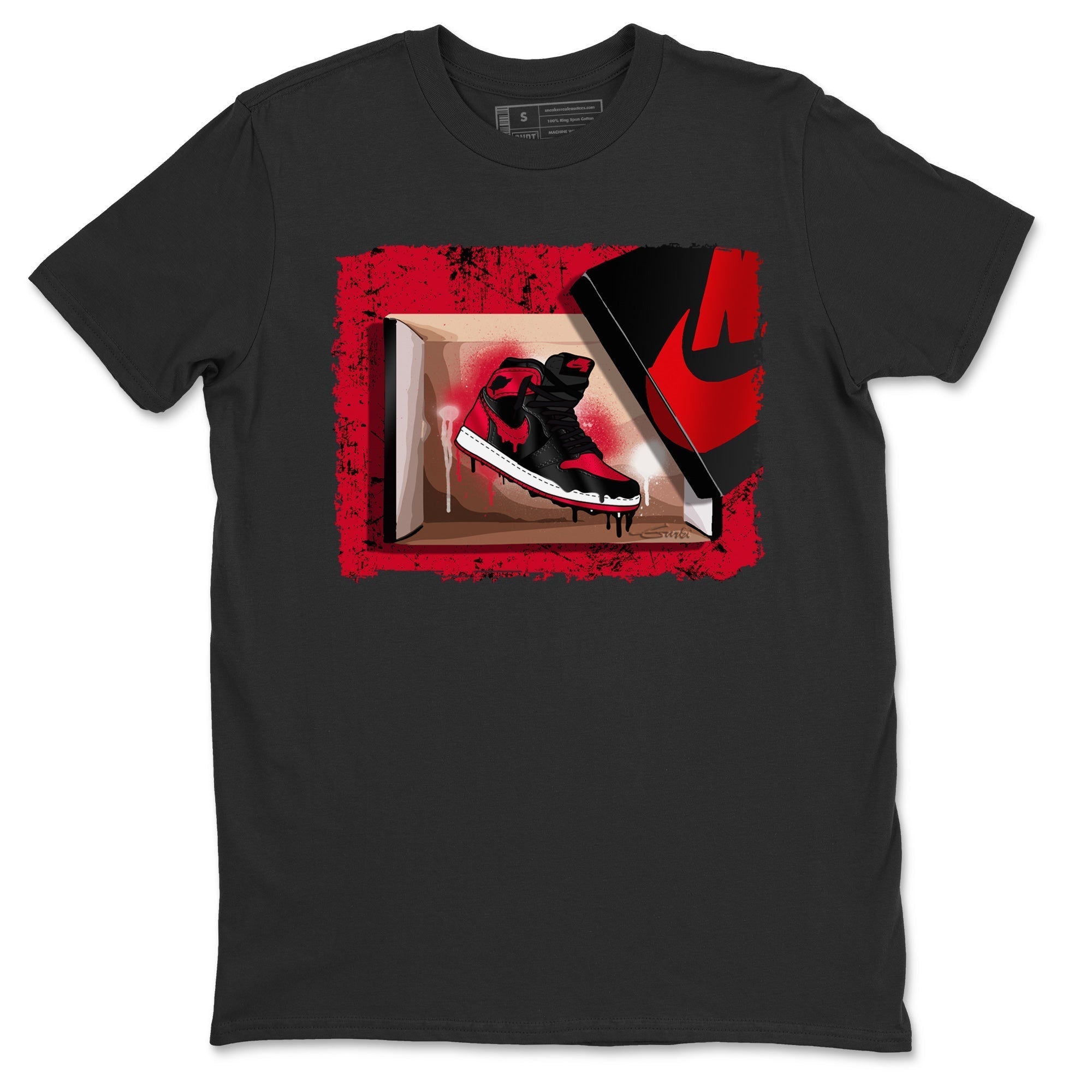 New Kicks Unisex Tops - Air Jordan 1 Bred Patent