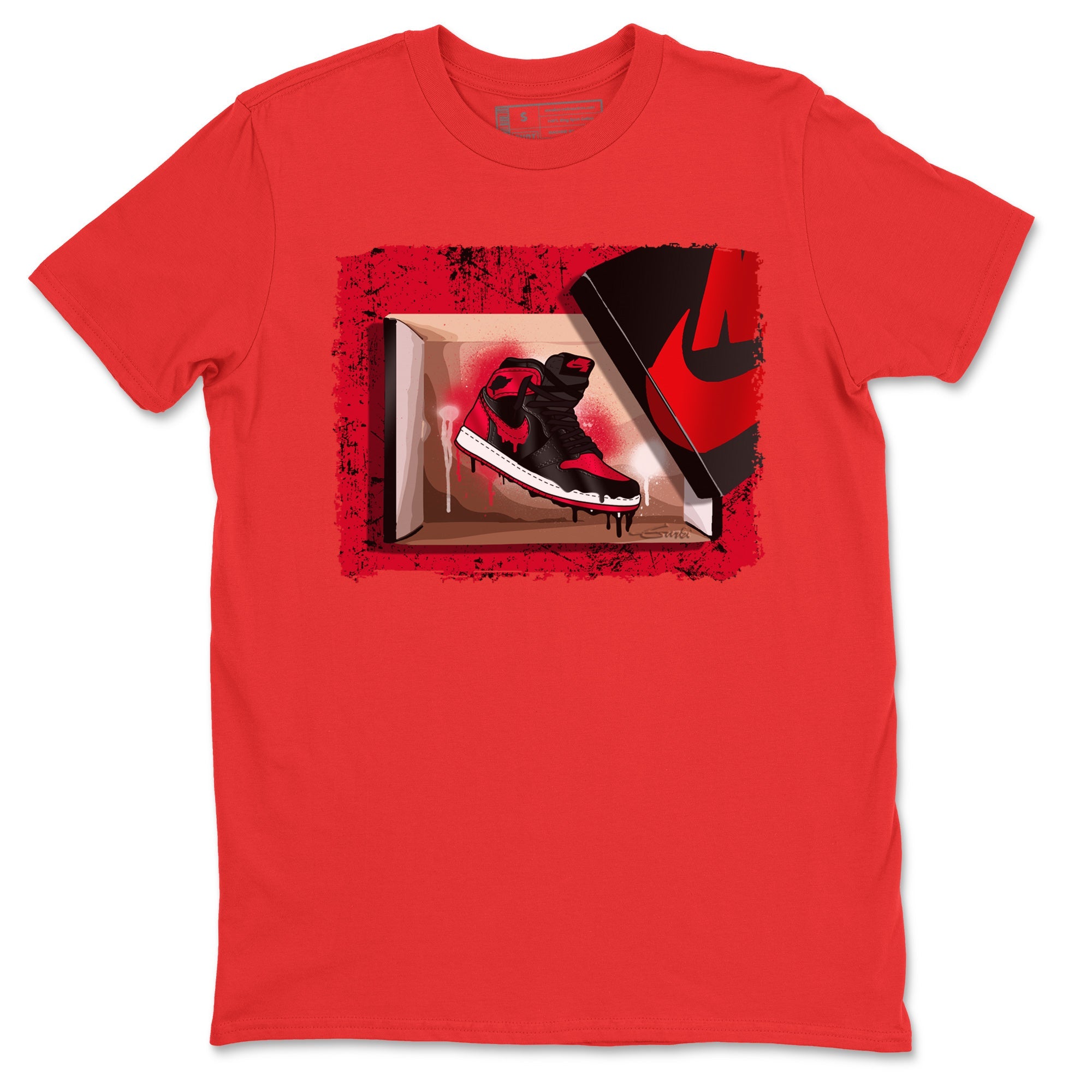 New Kicks Unisex Tops - Air Jordan 1 Bred Patent