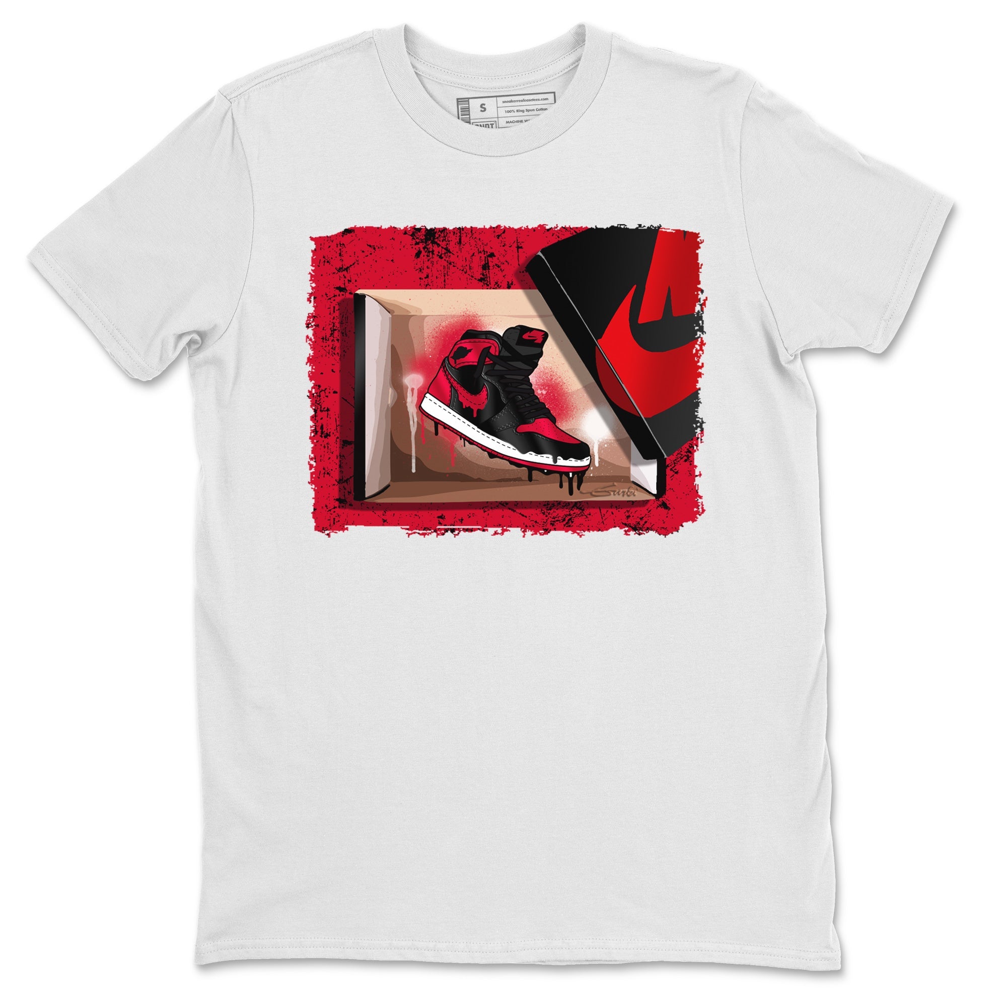 New Kicks Unisex Tops - Air Jordan 1 Bred Patent