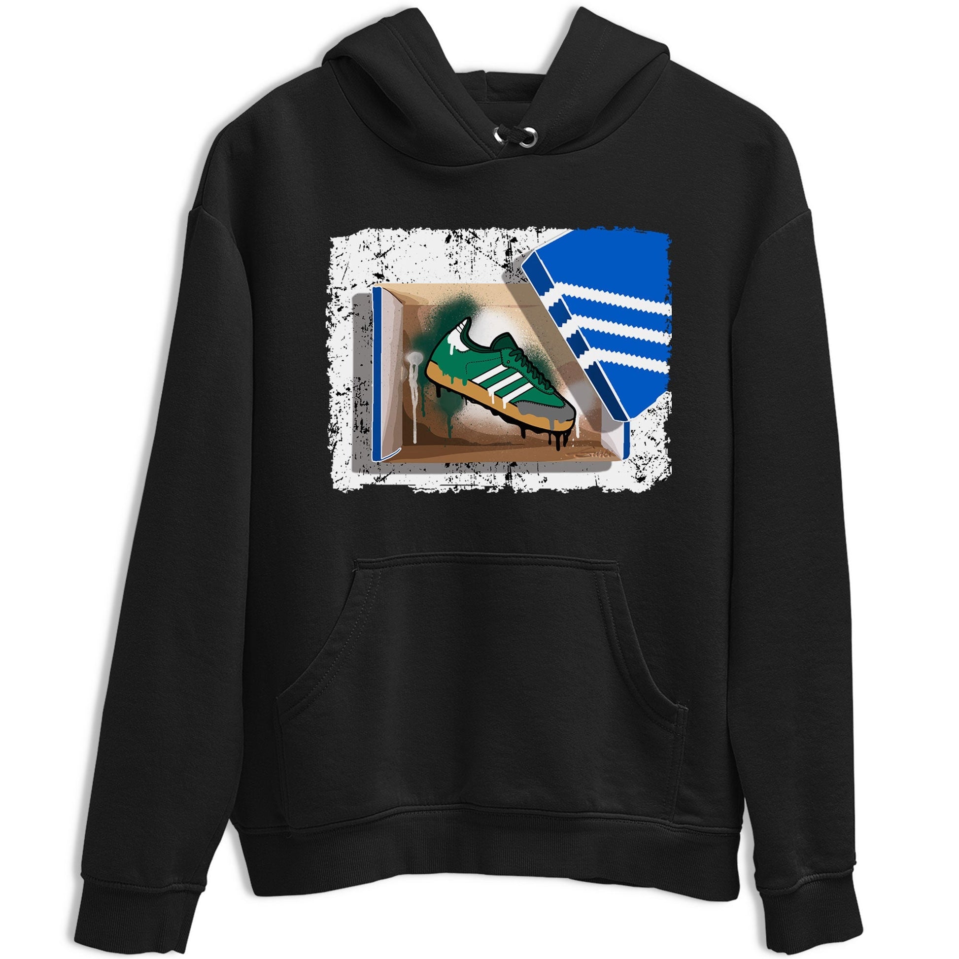 New Kicks Sneaker Tee - Samba Collegiate Green Gum