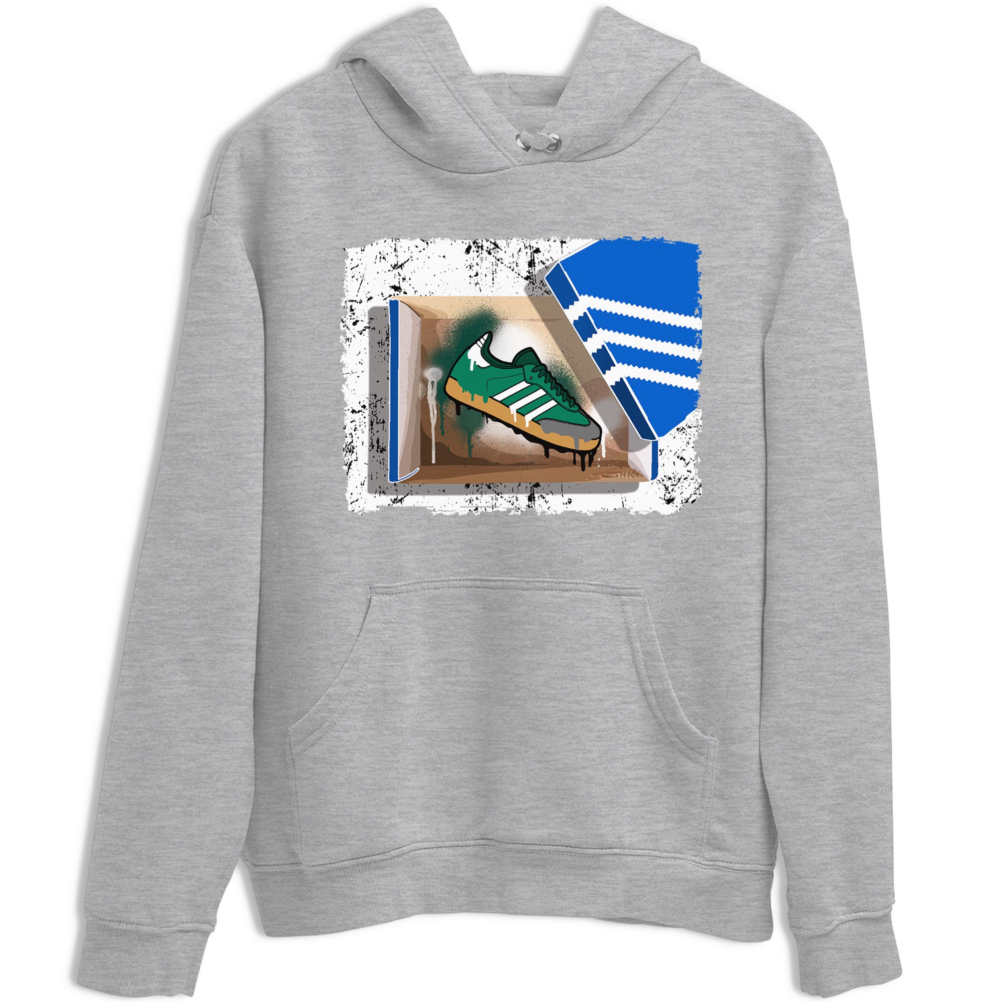 New Kicks Sneaker Tee - Samba Collegiate Green Gum