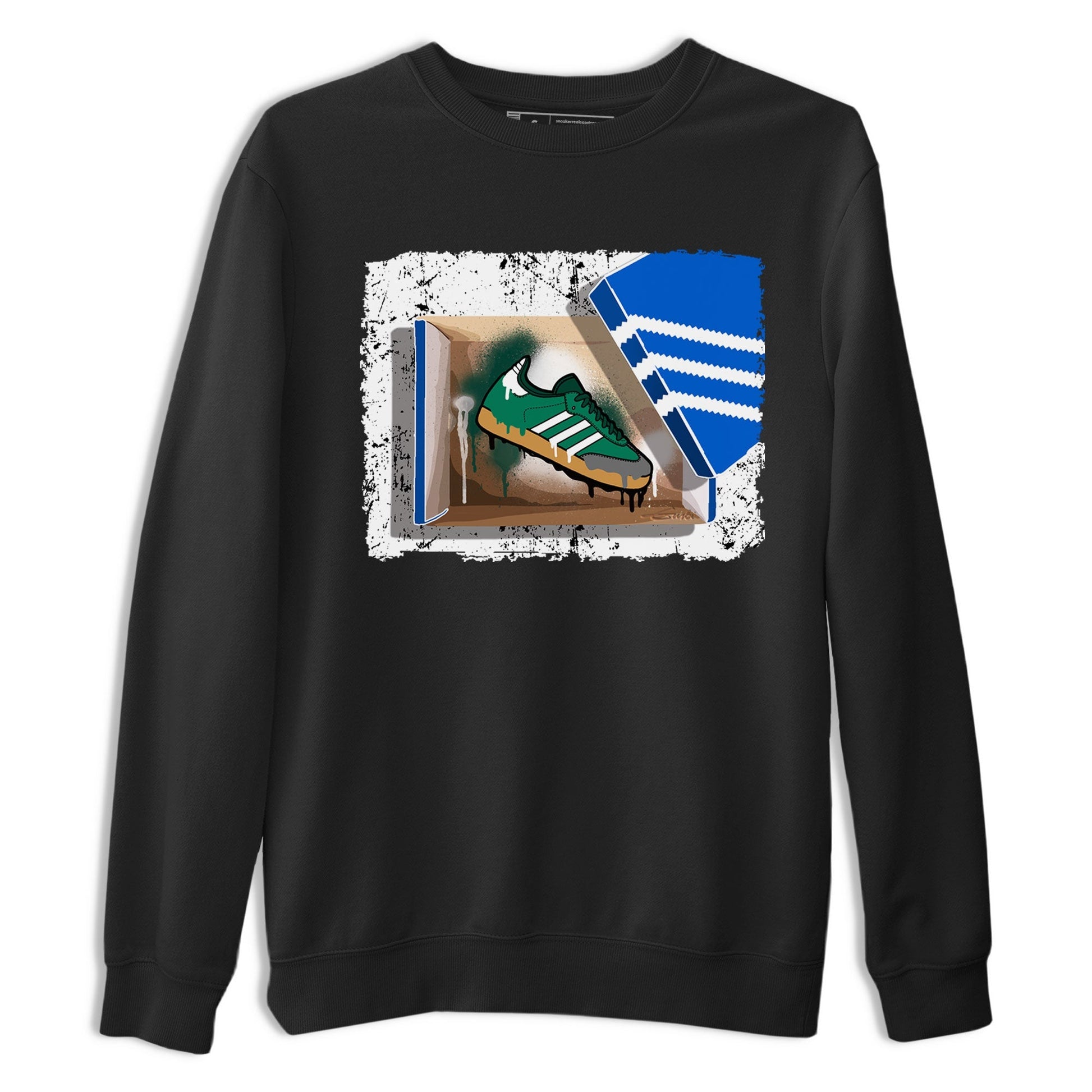 New Kicks Sneaker Tee - Samba Collegiate Green Gum