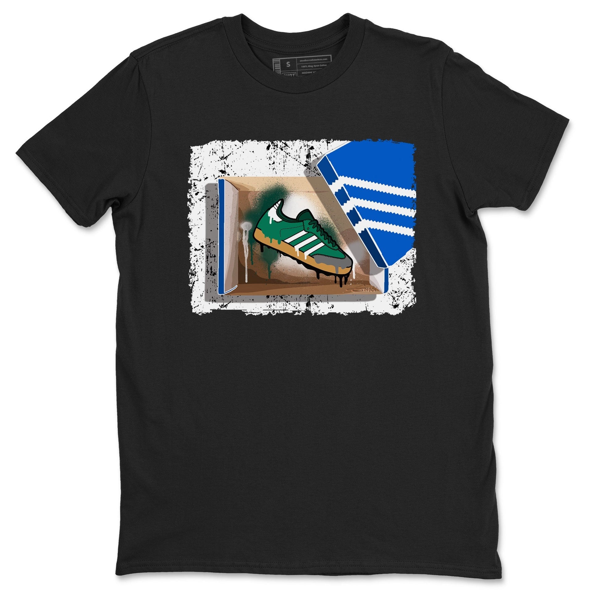 New Kicks Sneaker Tee - Samba Collegiate Green Gum
