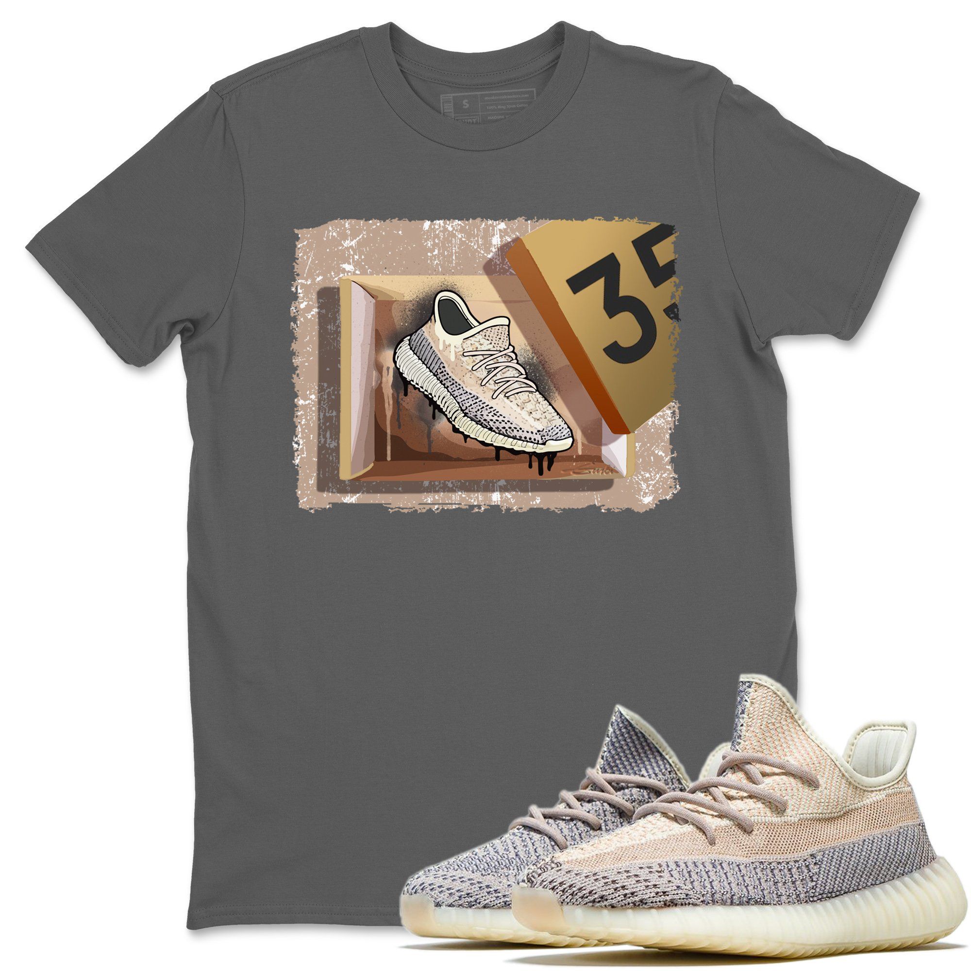 New Kicks Unisex Tops - Yeezy 350 Ash Pearl