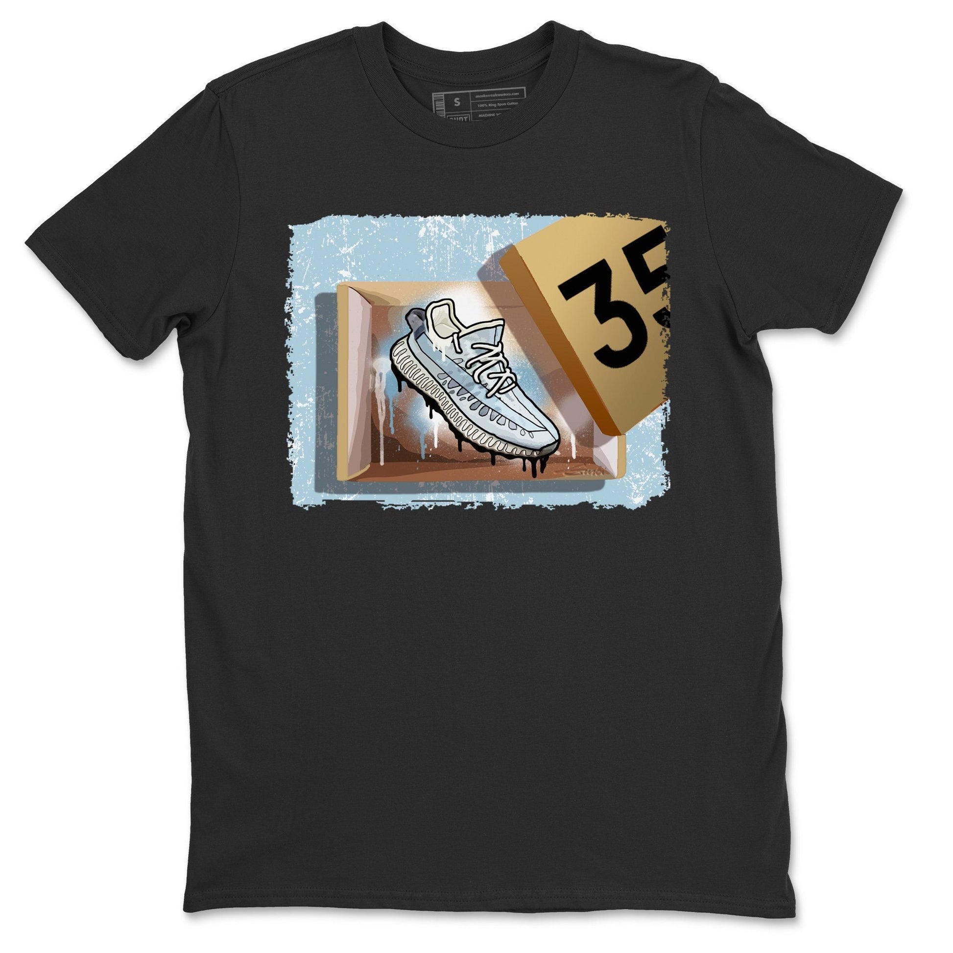 New Kicks Unisex Tops - Yeezy 350 Mono Ice