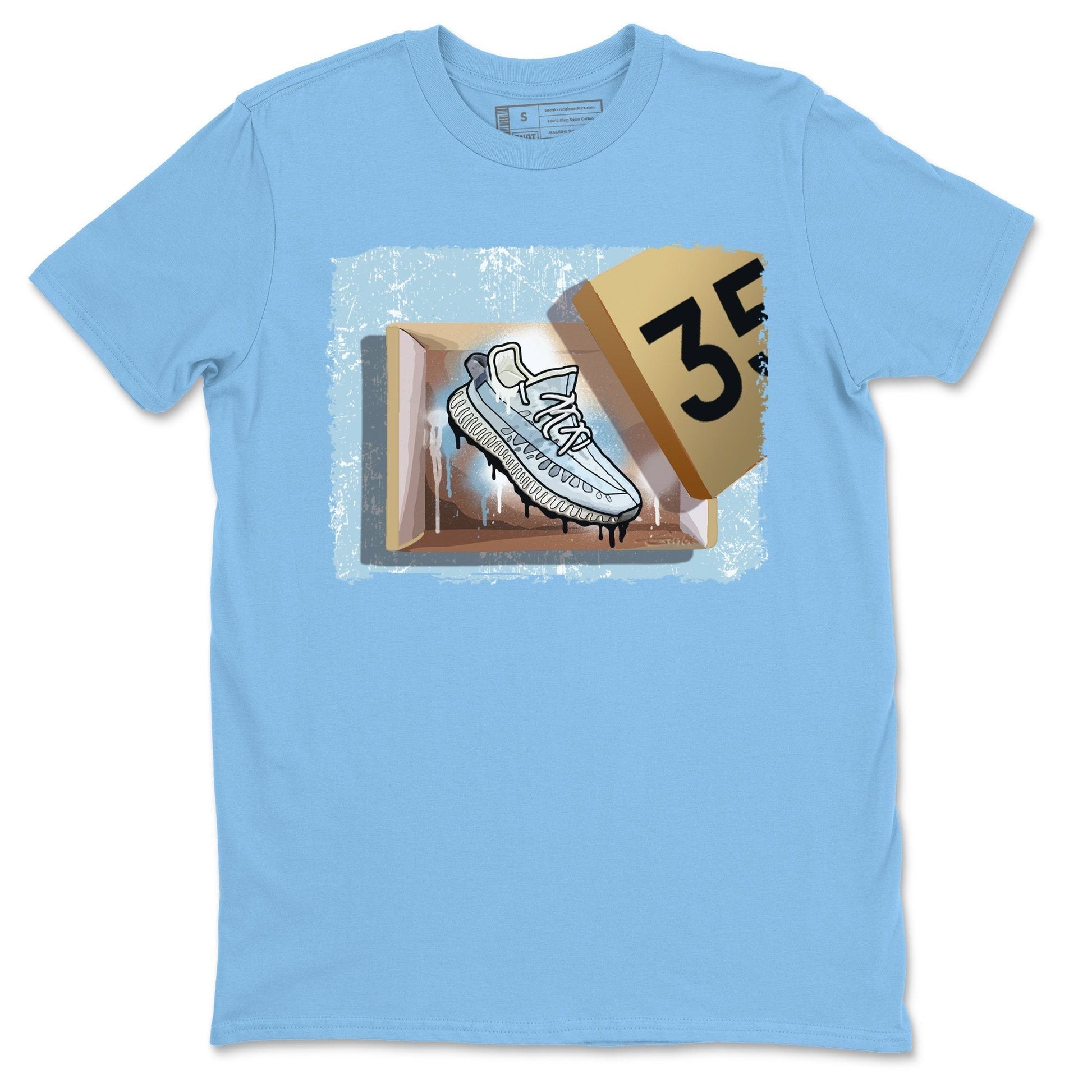 New Kicks Unisex Tops - Yeezy 350 Mono Ice
