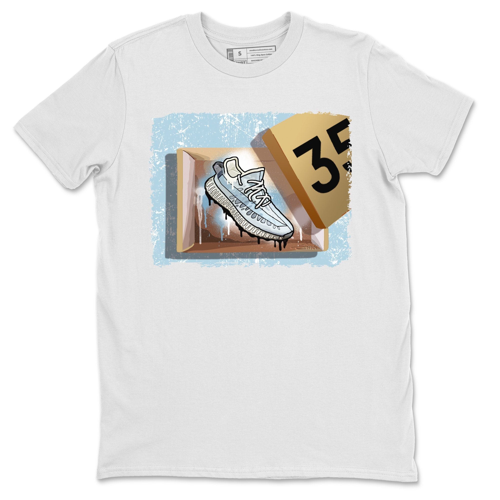 New Kicks Unisex Tops - Yeezy 350 Mono Ice