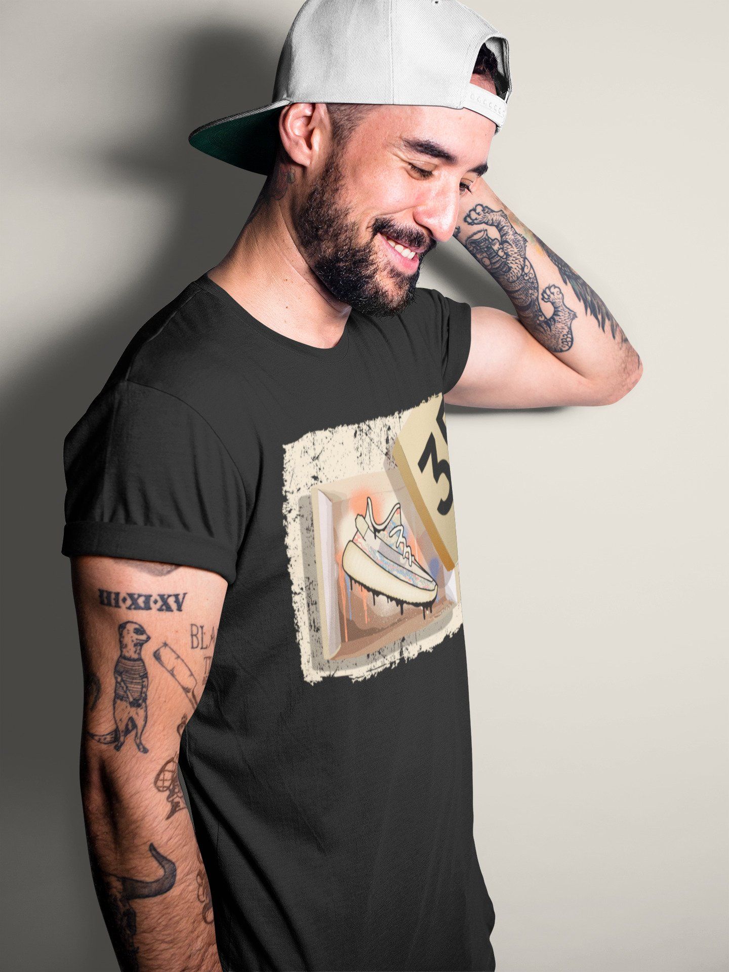 New Kicks Unisex Tops - Yeezy 350 MX Oat