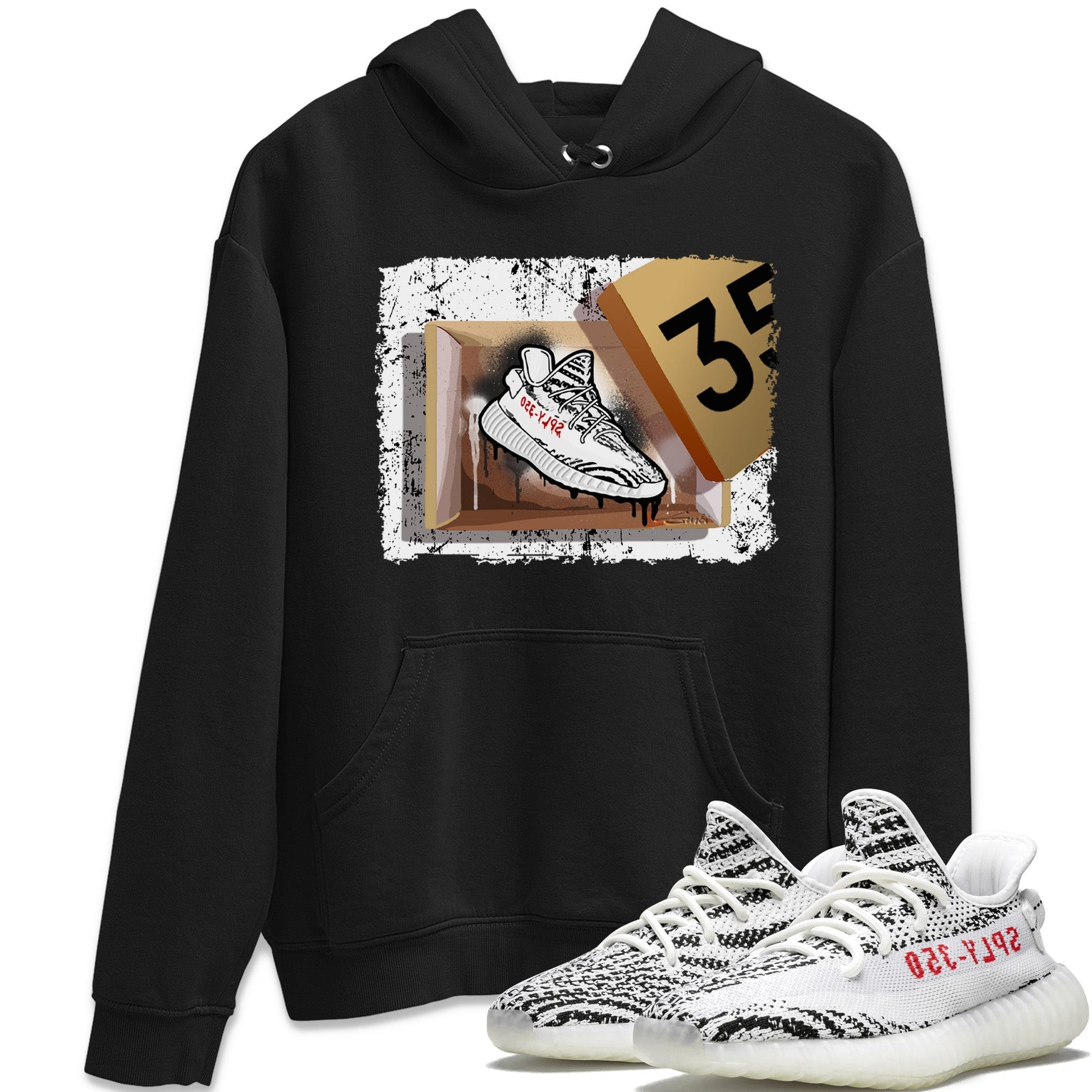 New Kicks Unisex Tops - Yeezy 350 Zebra