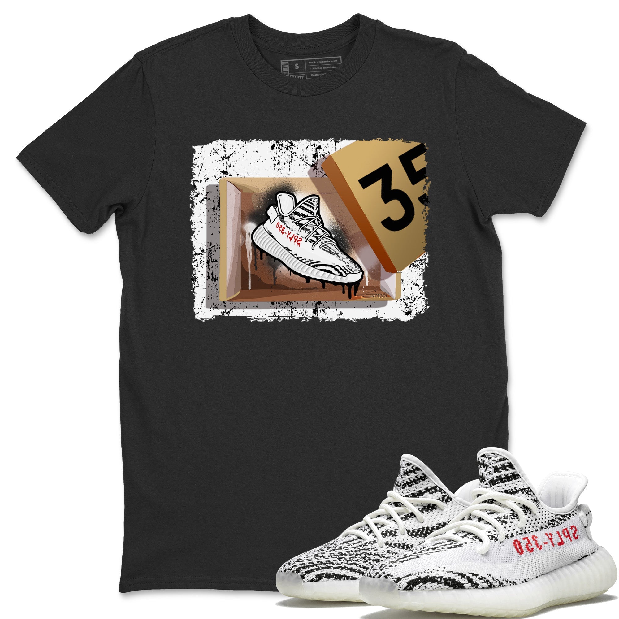 New Kicks Unisex Tops - Yeezy 350 Zebra