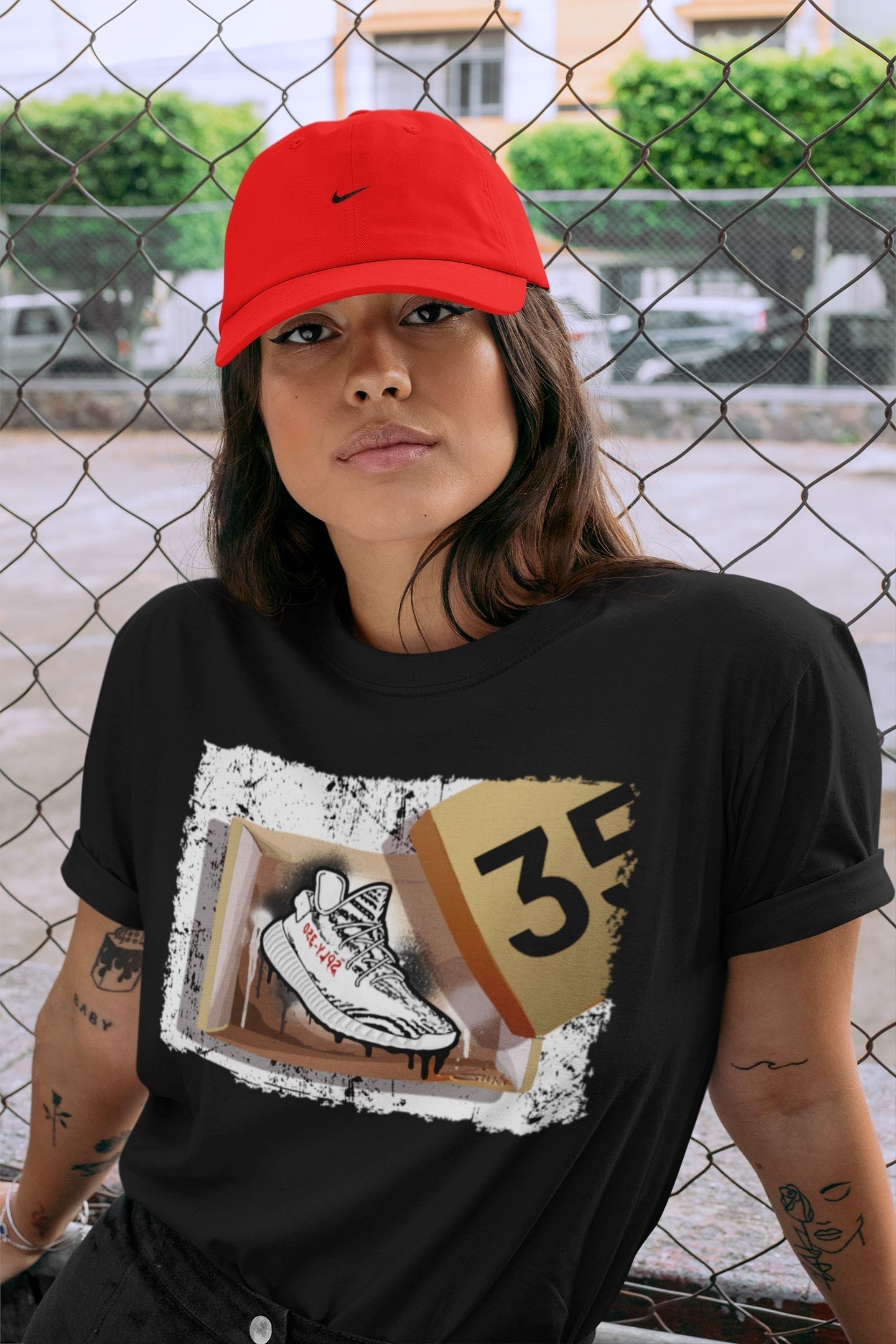 New Kicks Unisex Tops - Yeezy 350 Zebra