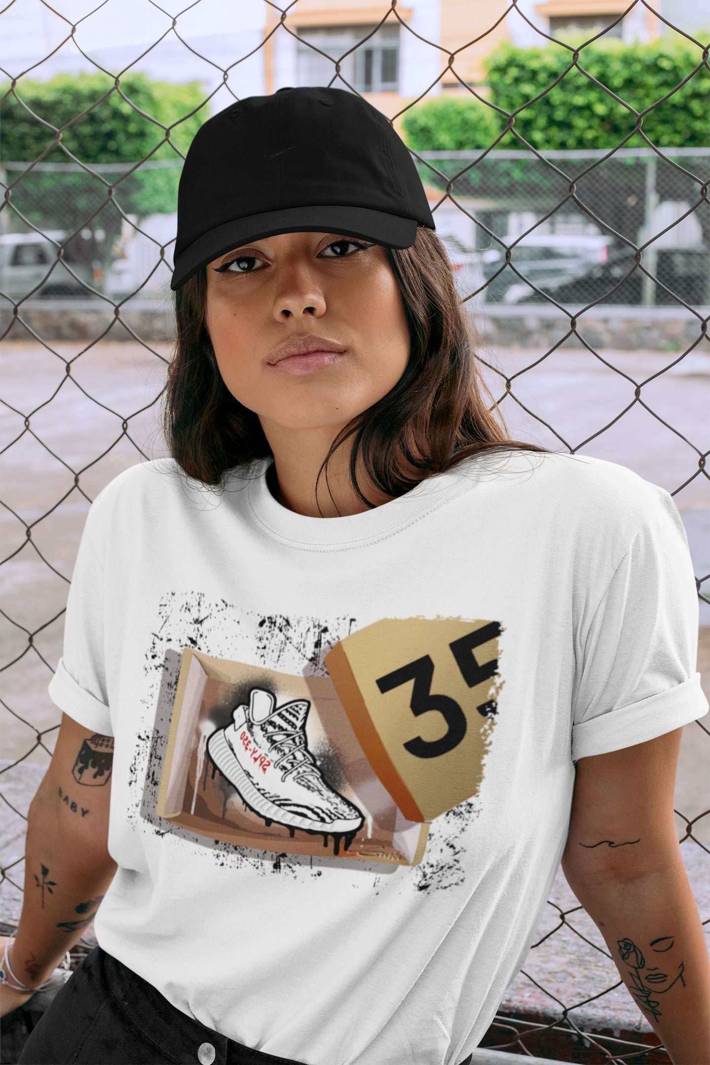 New Kicks Unisex Tops - Yeezy 350 Zebra
