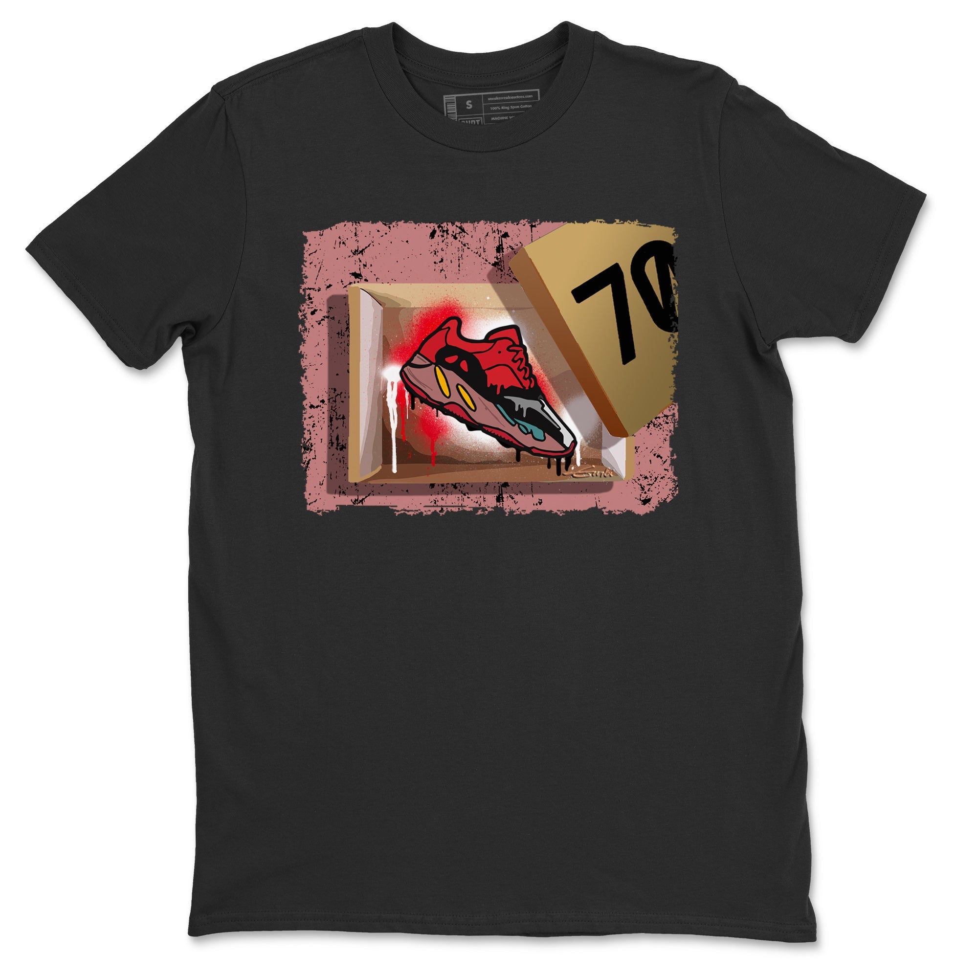 New Kicks Unisex Tops - Yeezy 700 Hi-Res Red