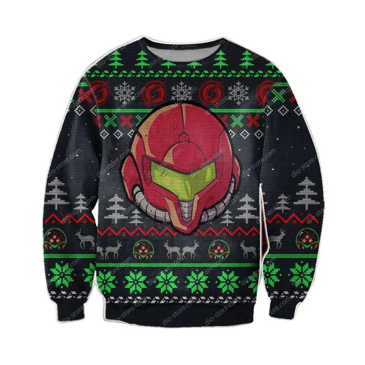 New Metroid Game Christmas Sweater ? Usalast