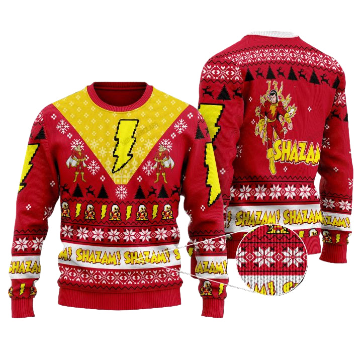 New Shazam Dc Comics Sweater ? Usalast