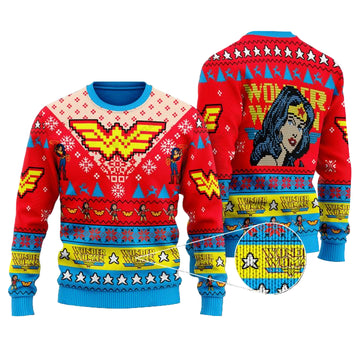 New Wonder Woman Dc Comics Sweater ? Usalast