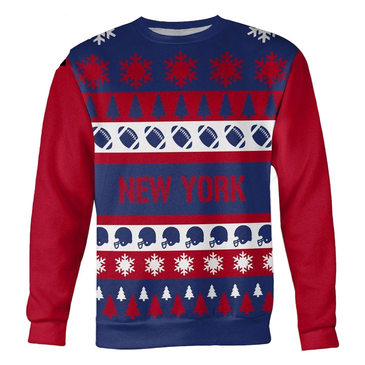 New York Football Ugly Christmas Sweater ? Usalast
