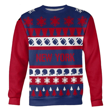 New York Football Ugly Christmas Sweater ? Usalast
