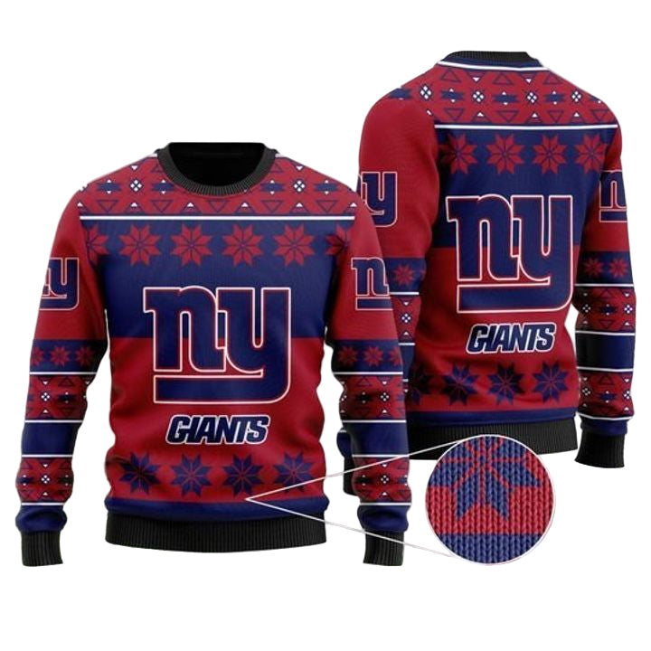 New York Giants Wool Ugly Christmas Sweater ? Usalast